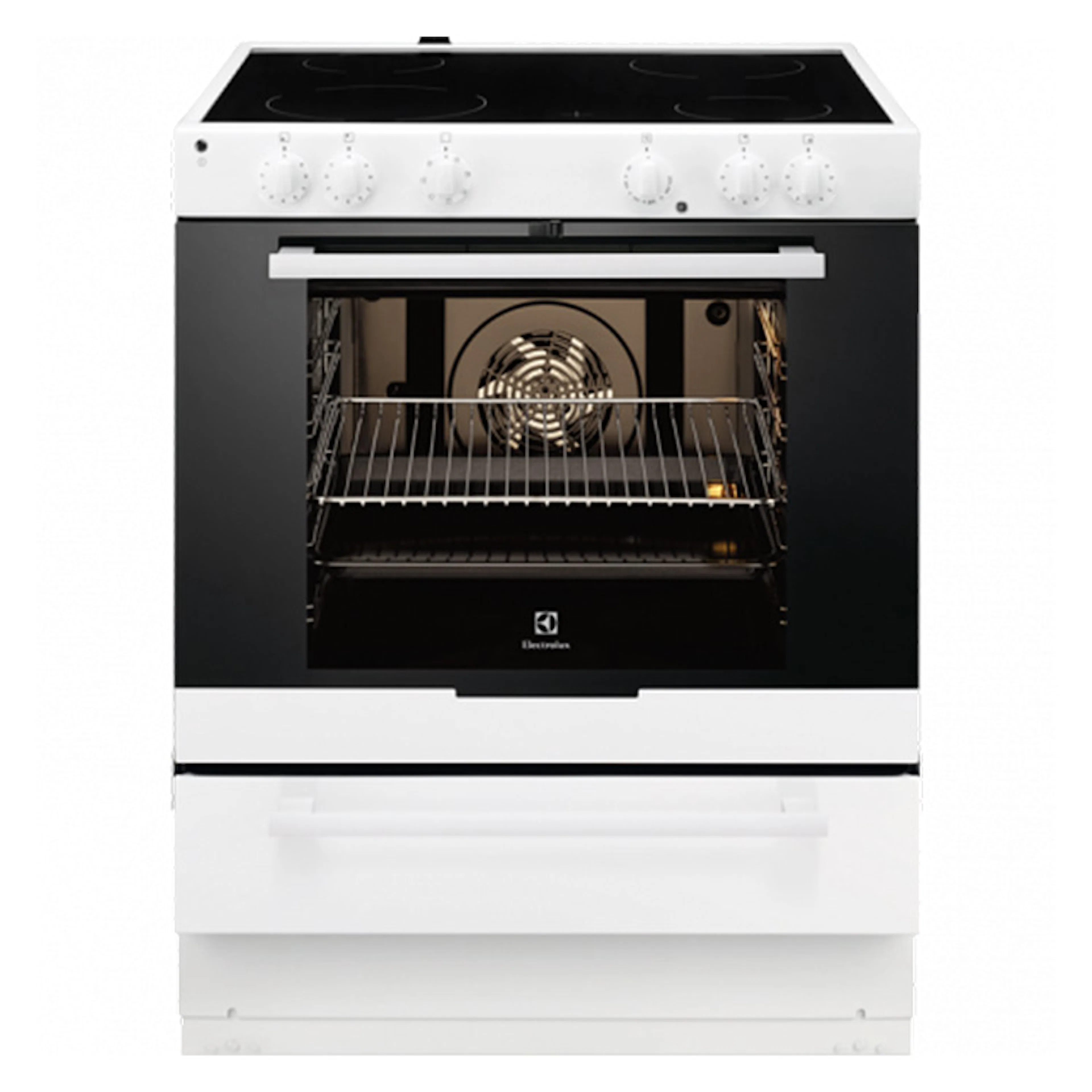 Komfyr Electrolux EKC7051BOW