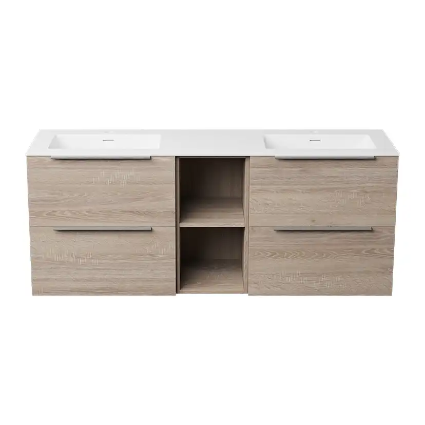 Servantskap FOSSBAD Variant46 B150 for Heldekkende Dobbelservant