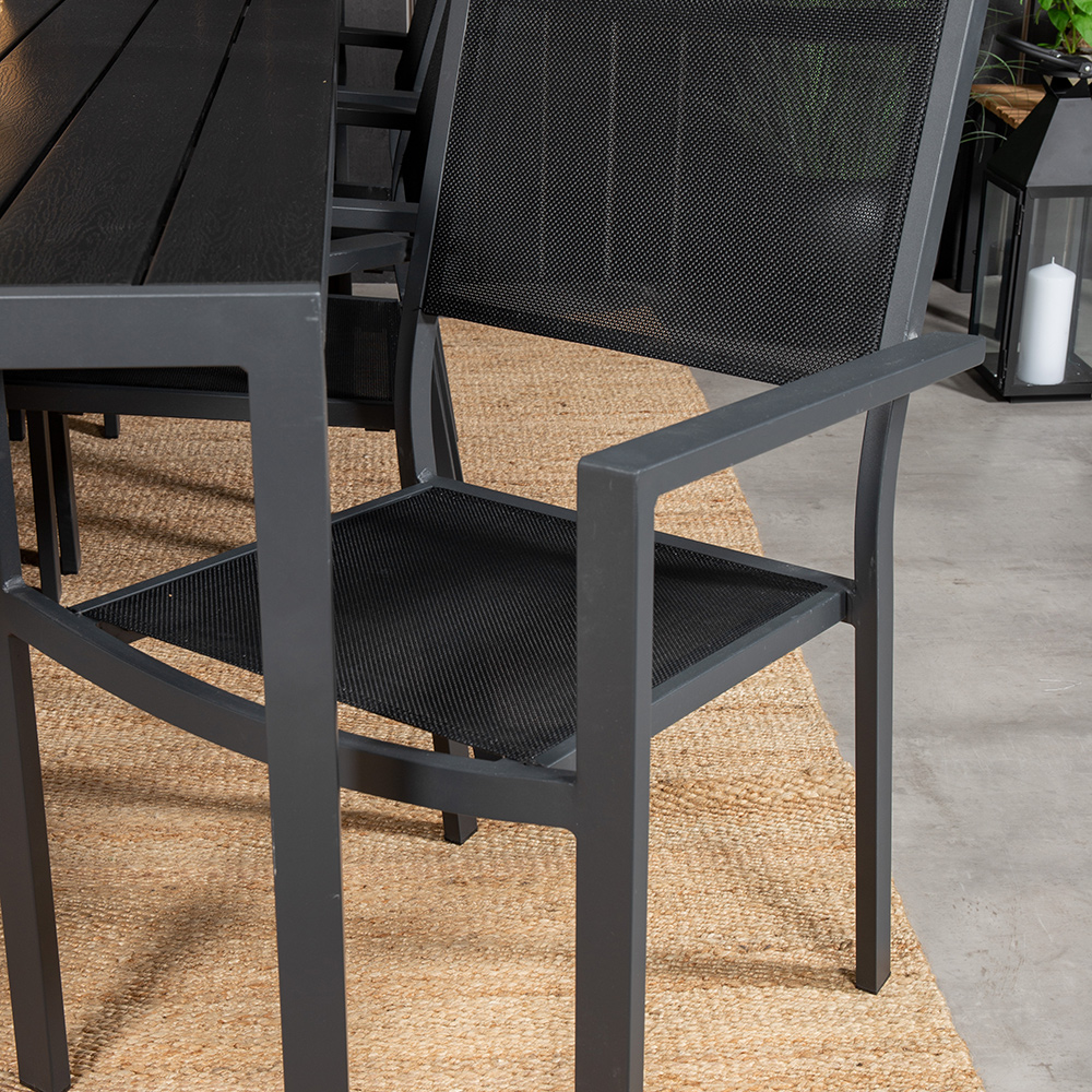 Spisegruppe Venture Home Bront 205 med 6 Copacabana Lenestoler