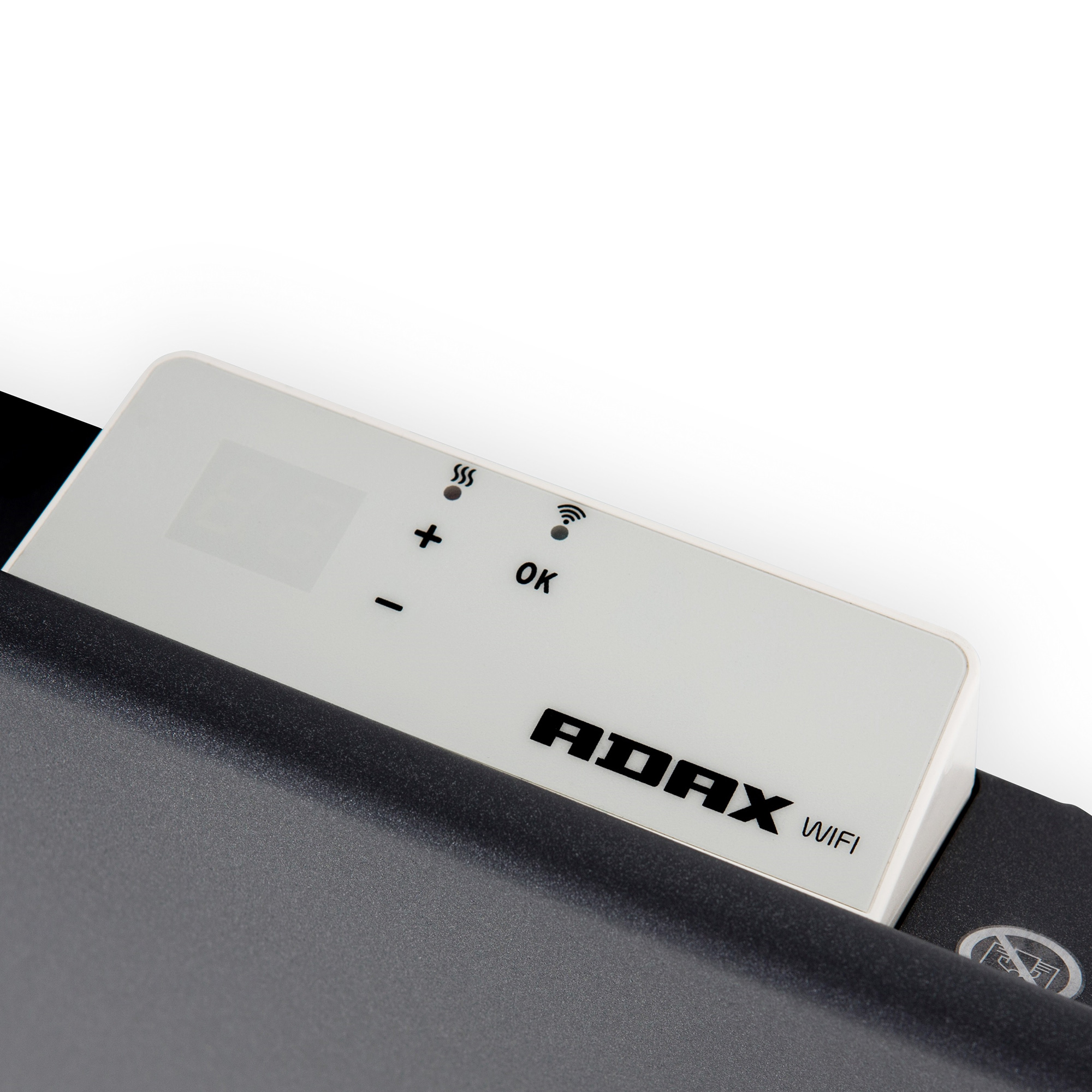 Panelovn Adax Neo H KWT Wifi Sort Veggmontert Elektrisk