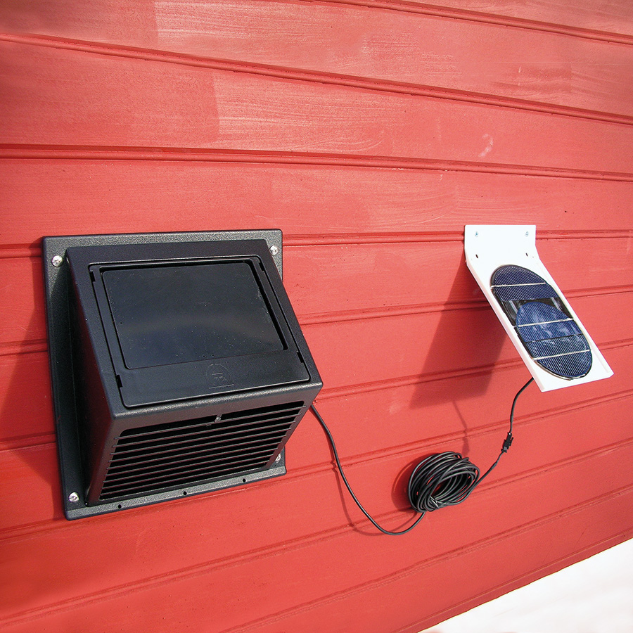 Solcelledrevet Ventilator Sunwind MiniVent med Separat Solpanel