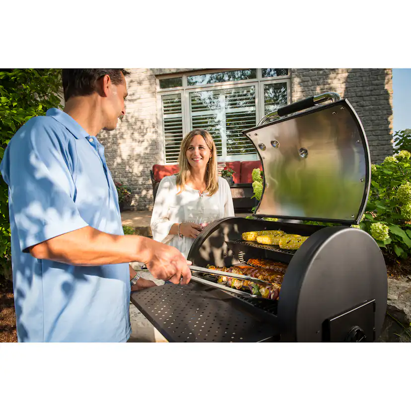 Offsetgrill-Røyk Broil King Offset Smoker 400