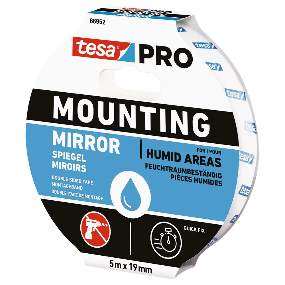 Monteringstape Tesa Pro Speil 19 mm