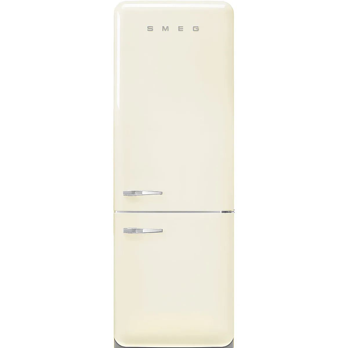Frittstående Kjøleskap/Fryser Smeg FAB38RCR6 50s Style Creme med Total No Frost