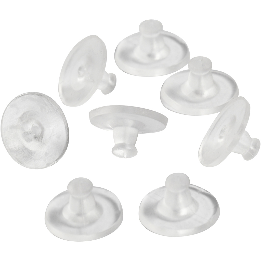 Lås til Ørering Creativ Company Transparent 10 Par/1 Pk