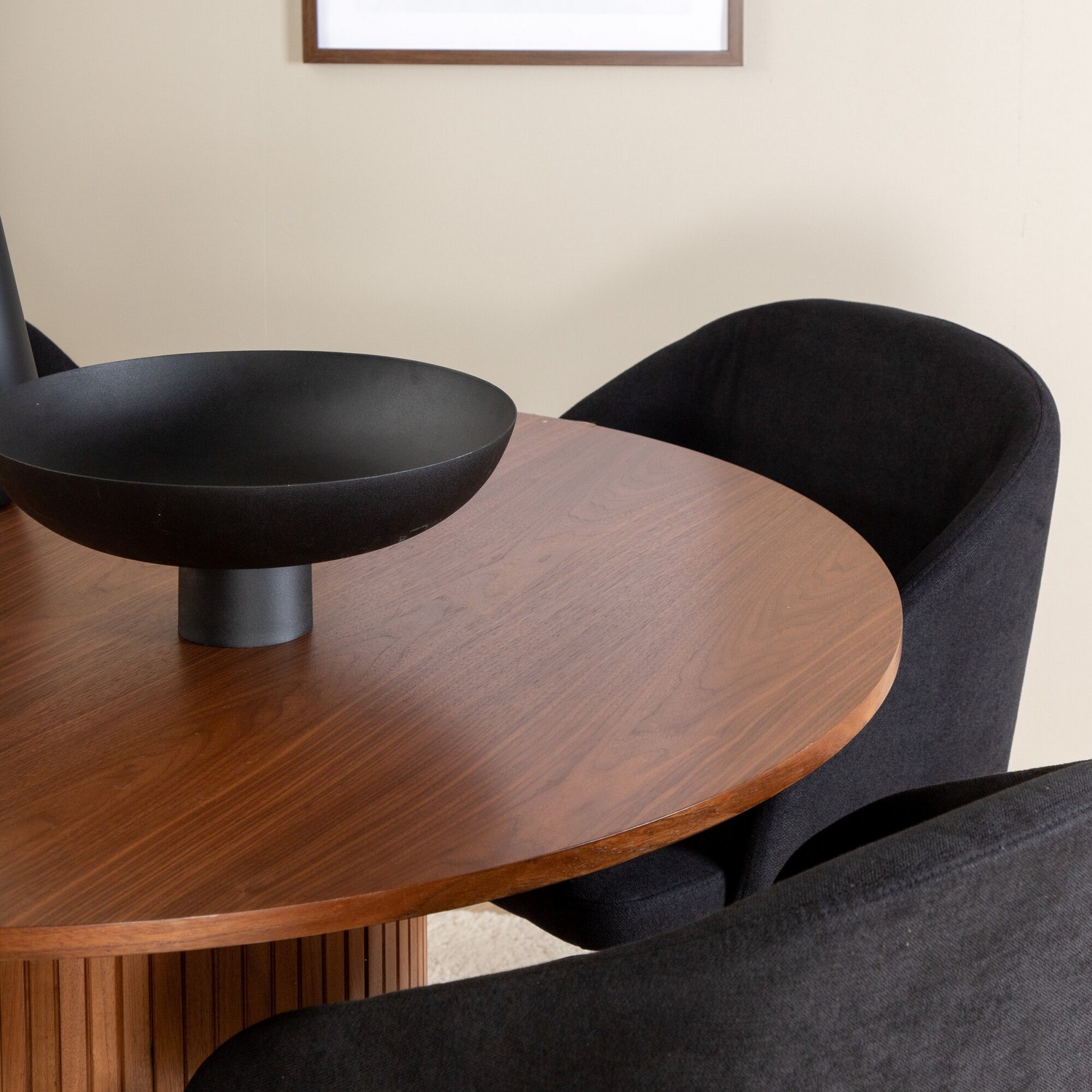 Spisegruppe Venture Home med Bianca Spisebord og 4 Archie Spisestoler