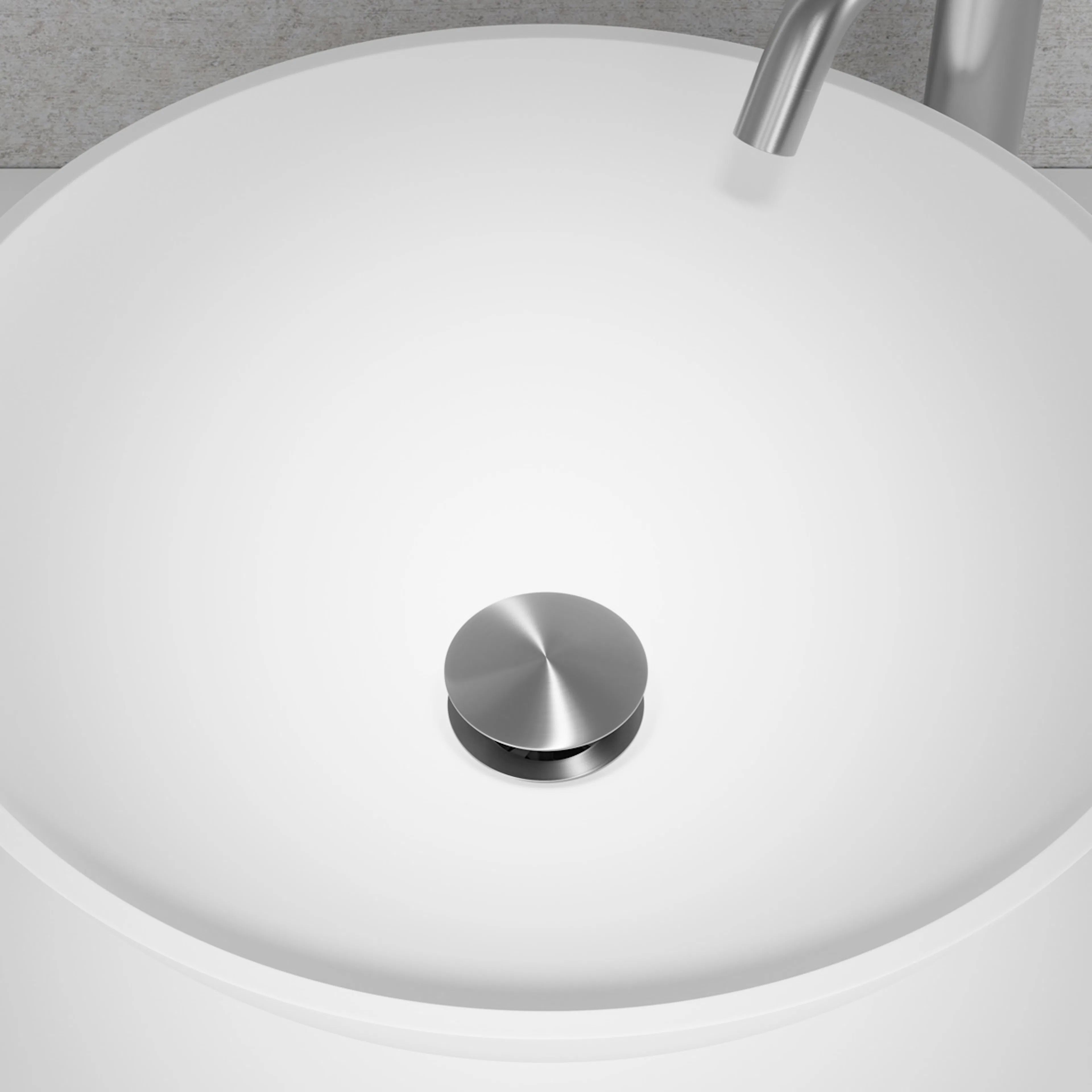 Bunnventil Scandtap Steel Pop-up Universal Duo