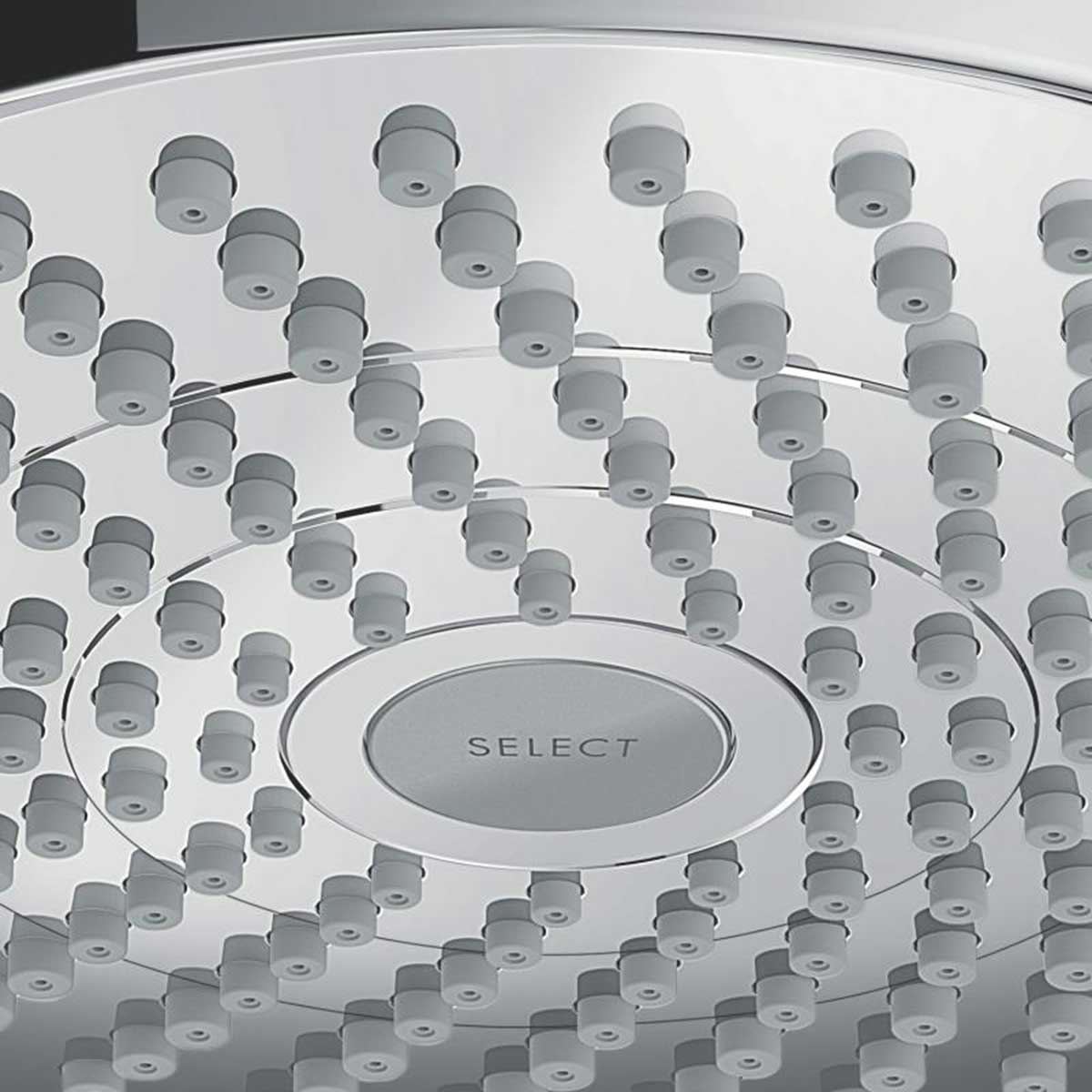 Taksil Hansgrohe Croma Select S 180 2jet Krom Krom, Uten EcoSmart