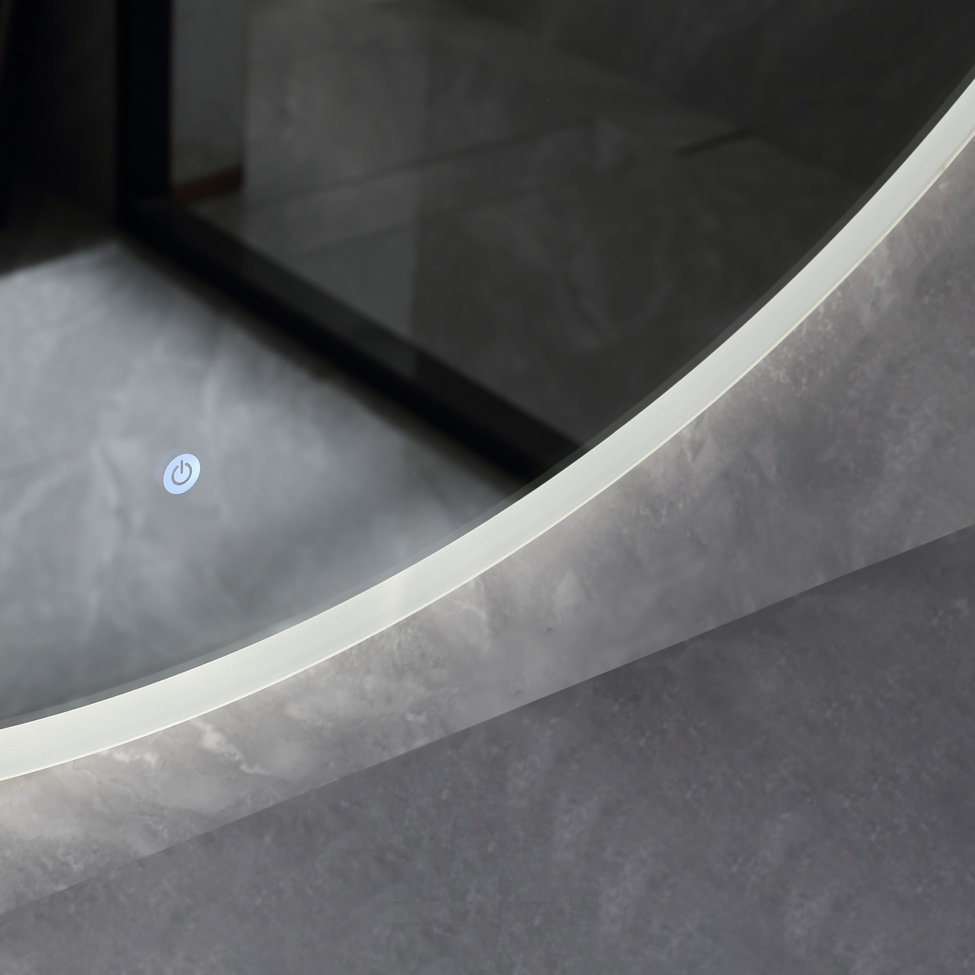 Tvättställsskåp Bathlife Charm med Tvättställ och Spegel Skina