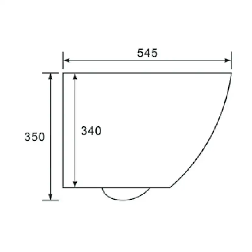 Vegghengt Toalett Lavabo Studio Rimless