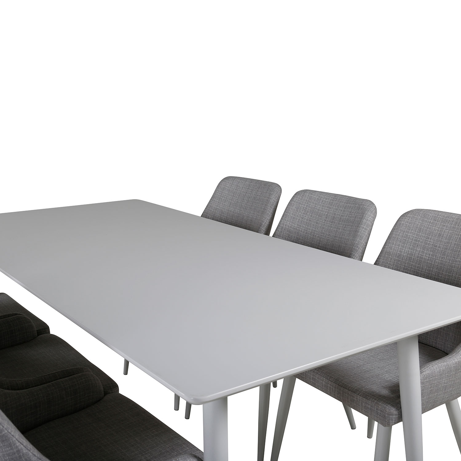 Spisegruppe Venture Home Polar med 6 Plaza Stoler