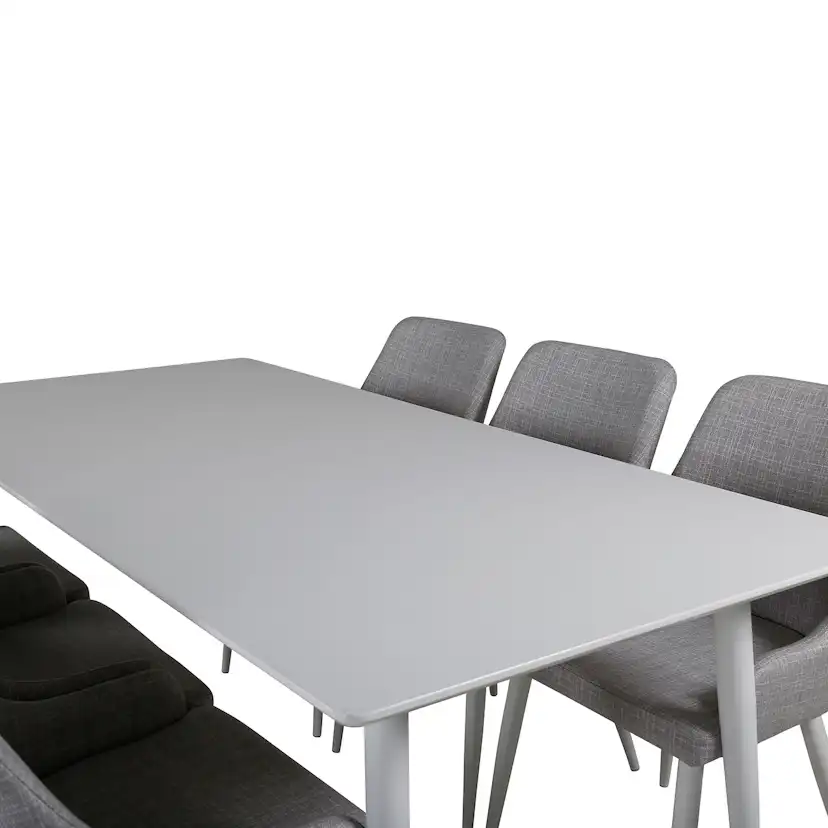 Spisegruppe Venture Home Polar med 6 Plaza Stoler