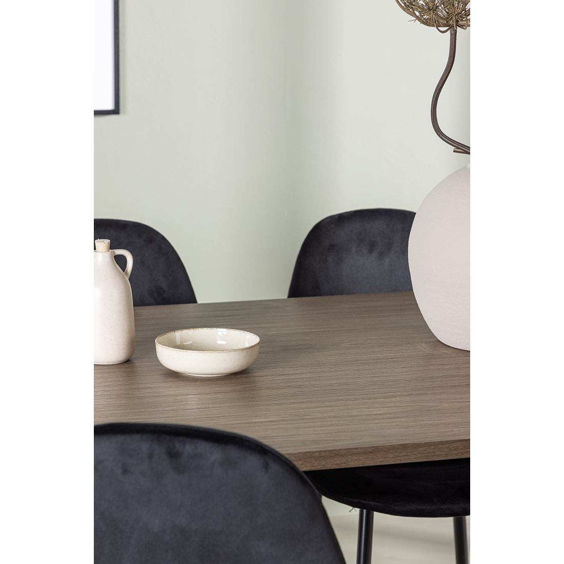 Spisegruppe Venture Home Andy Ø120 cm med 4st Polar Spisestoler
