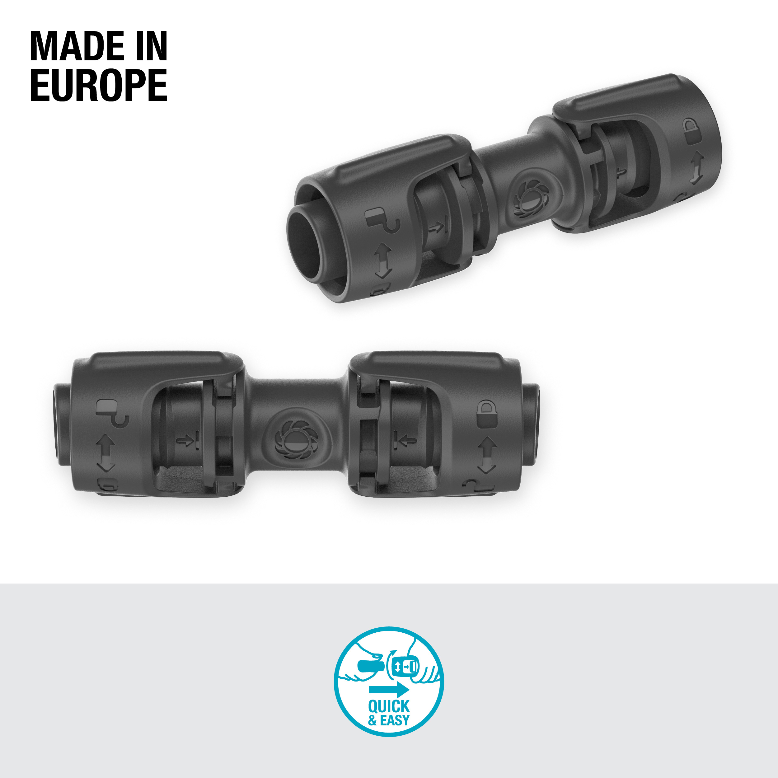 Skjøtekobling Gardena Micro-Drip 13 mm