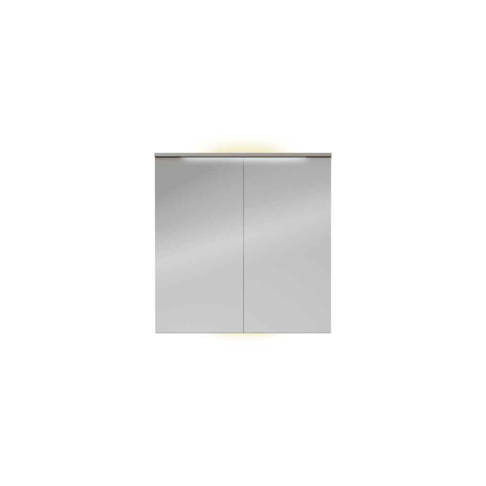 Speilskap FOSSBAD B80 D12 med Lystopp