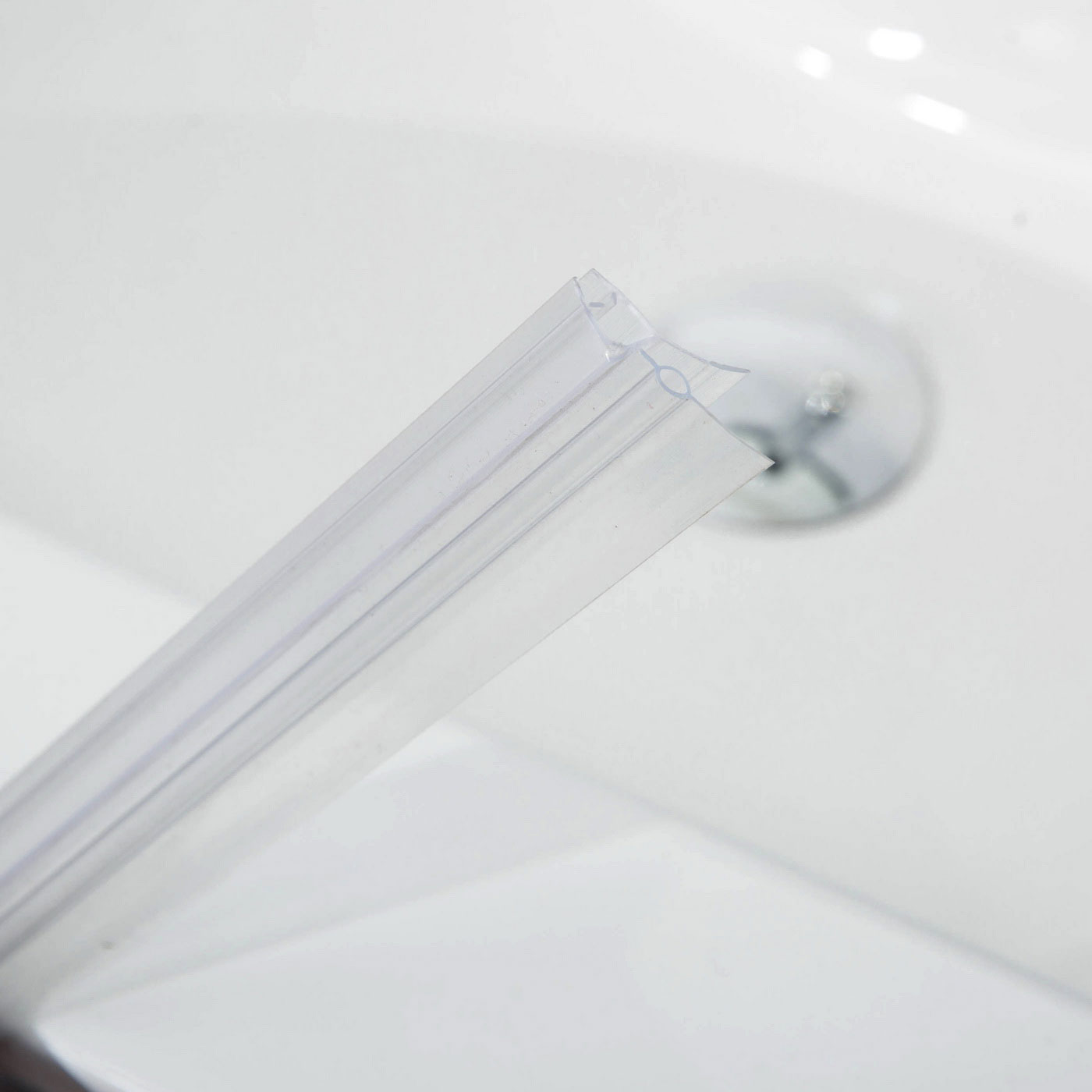 Duschhörn Bathlife Mitt Aluminium