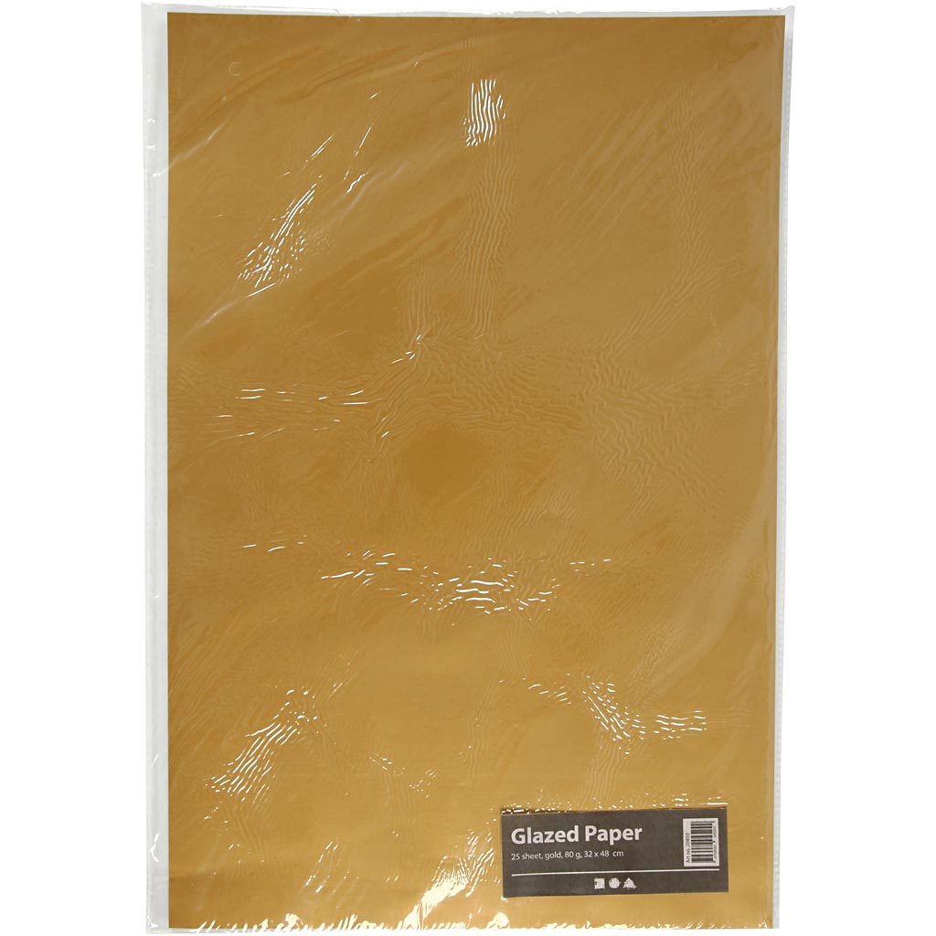 Glanspapir Creativ Company 32x48 cm 25 Ark/1 Pk