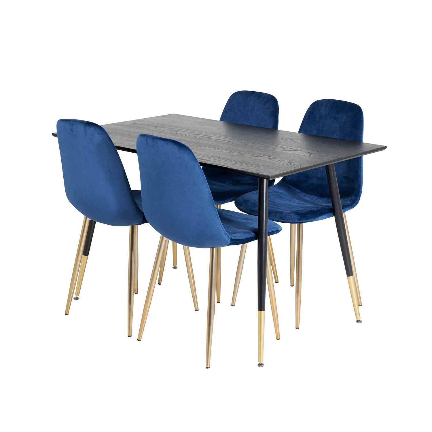 Spisegruppe Venture Home Dipp med 4 Polar Stoler