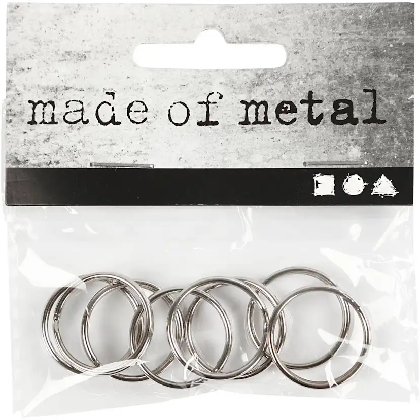 Nøkkelringer Creativ Company 1 Pk