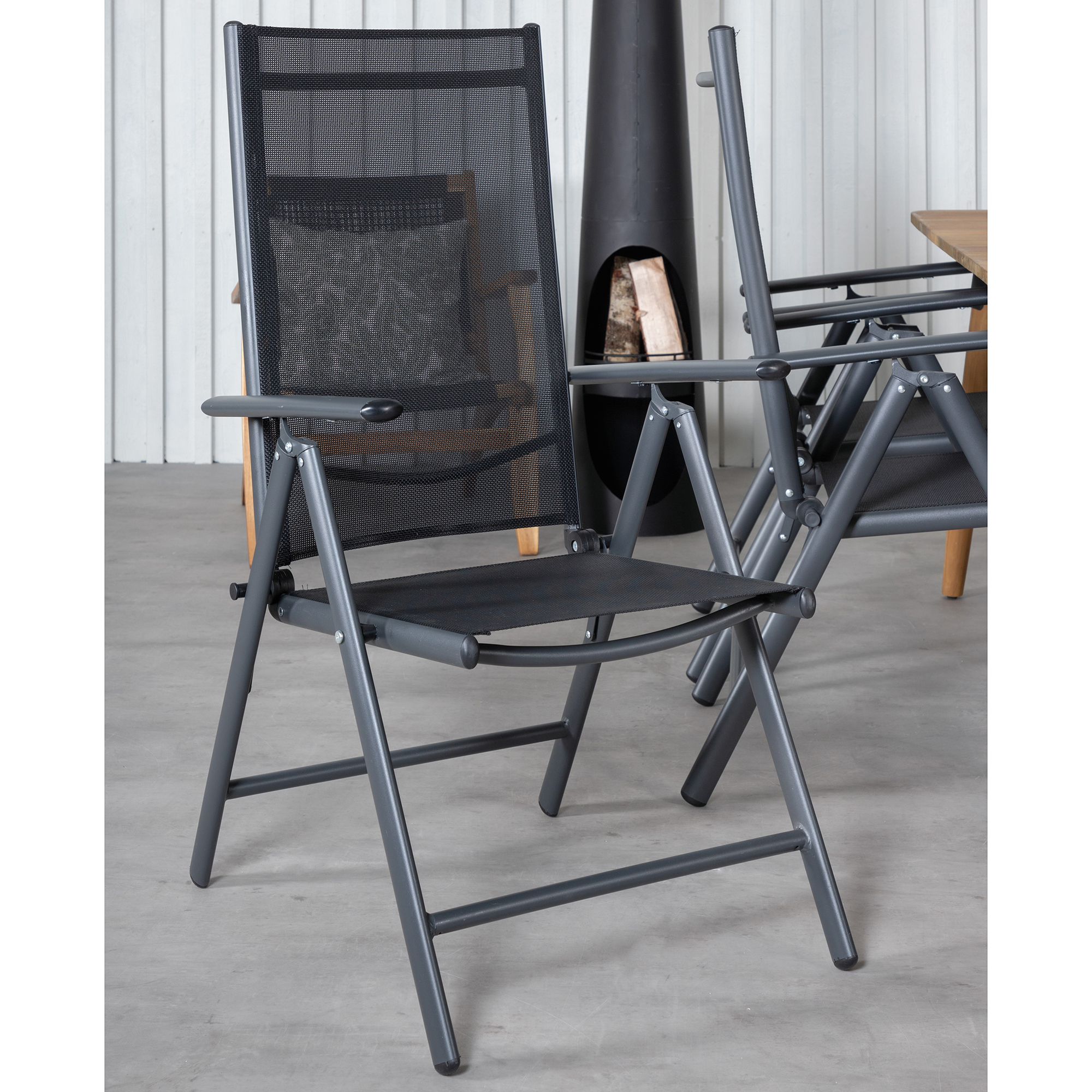 Spisegruppe Venture Home Julle med 6 Bend Spisestoler