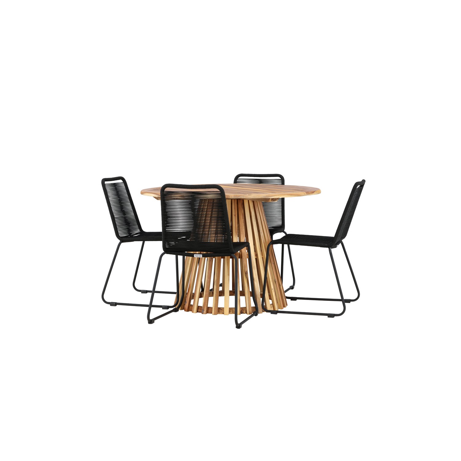 Hagegruppe Venture Home Lumpur med 4 Lindos Stoler