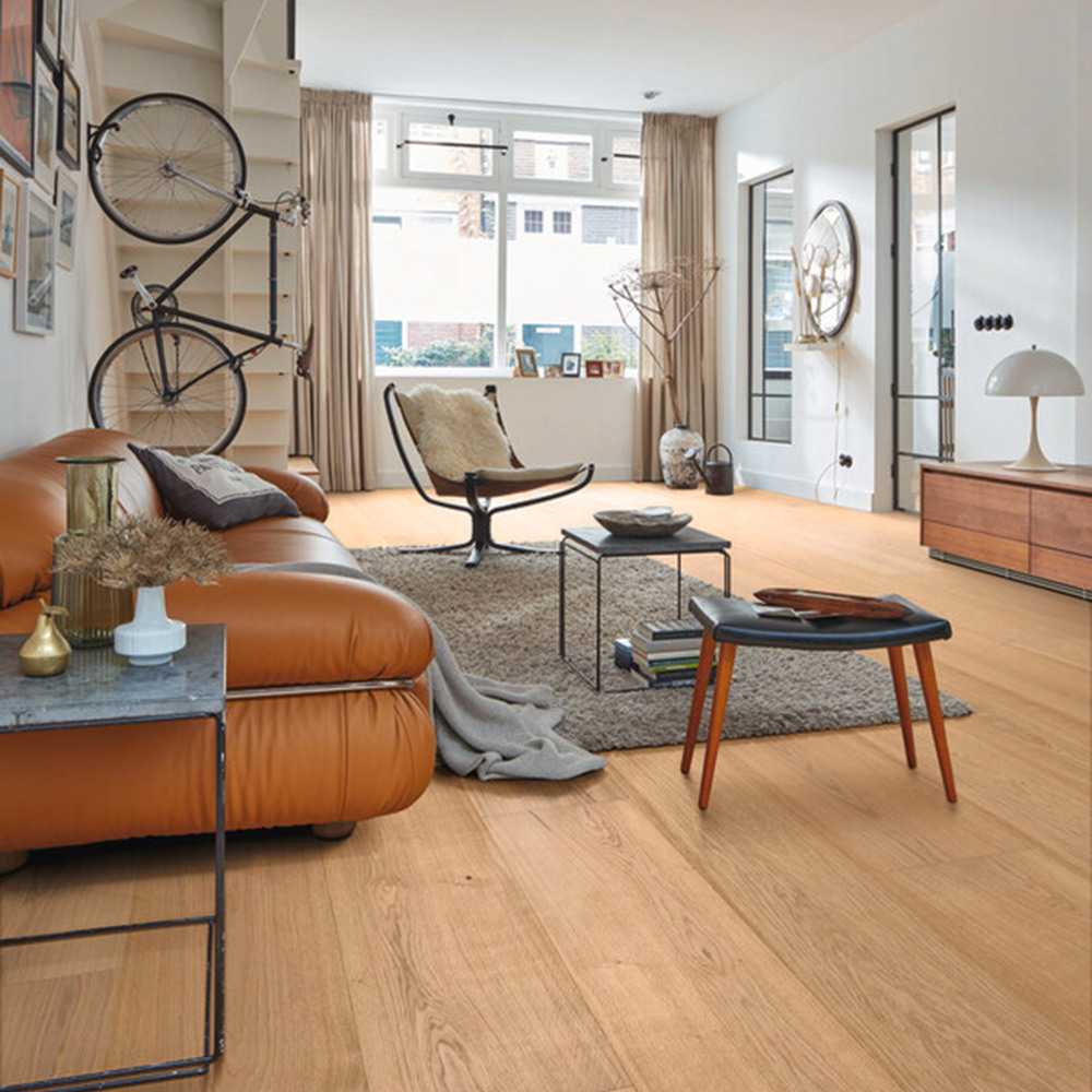 H&auml;rdat Tr&auml;golv Meister Lindura HD 400 Natural Light Oak 8918