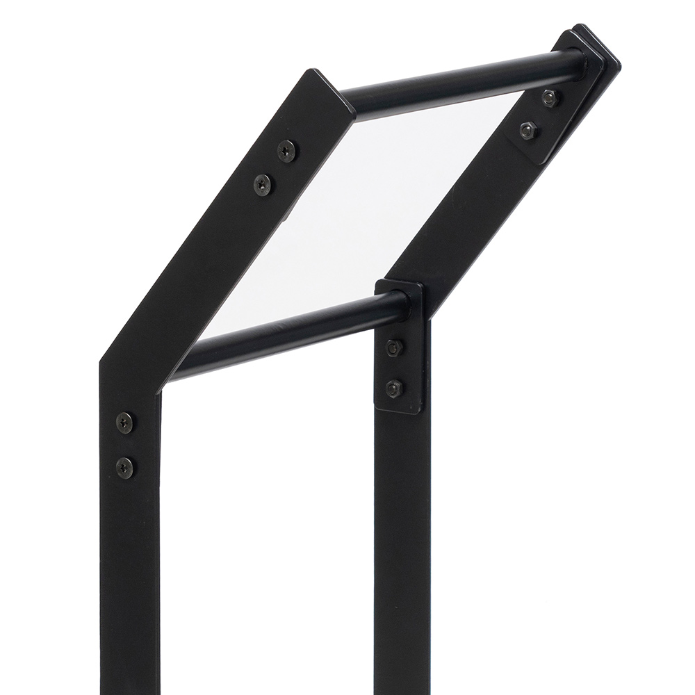 Vedstativ Skotte Garden Metall Sort