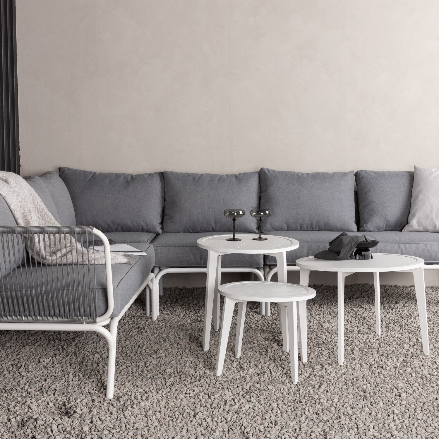 Hjørnesofa Venture Home Roxo Utendørs Utendørs