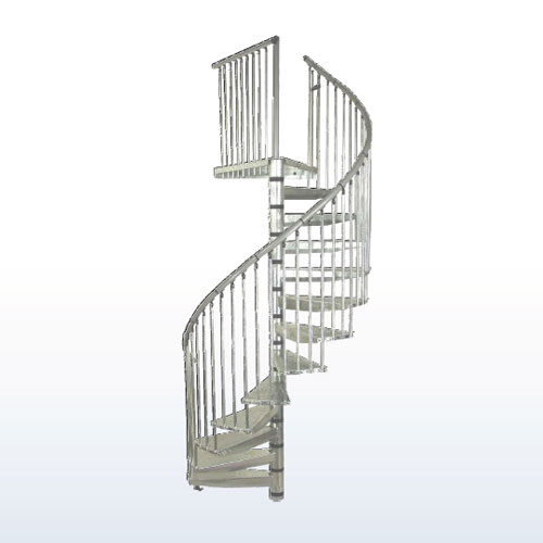 Spiraltrapp Byggera Royal Zink