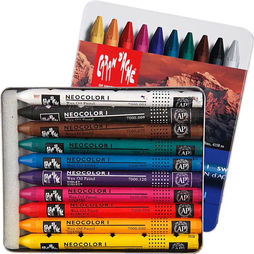 Fargekritt Creativ Company Neocolor med Tykkelse 8 mm 10 stk/1 Pk