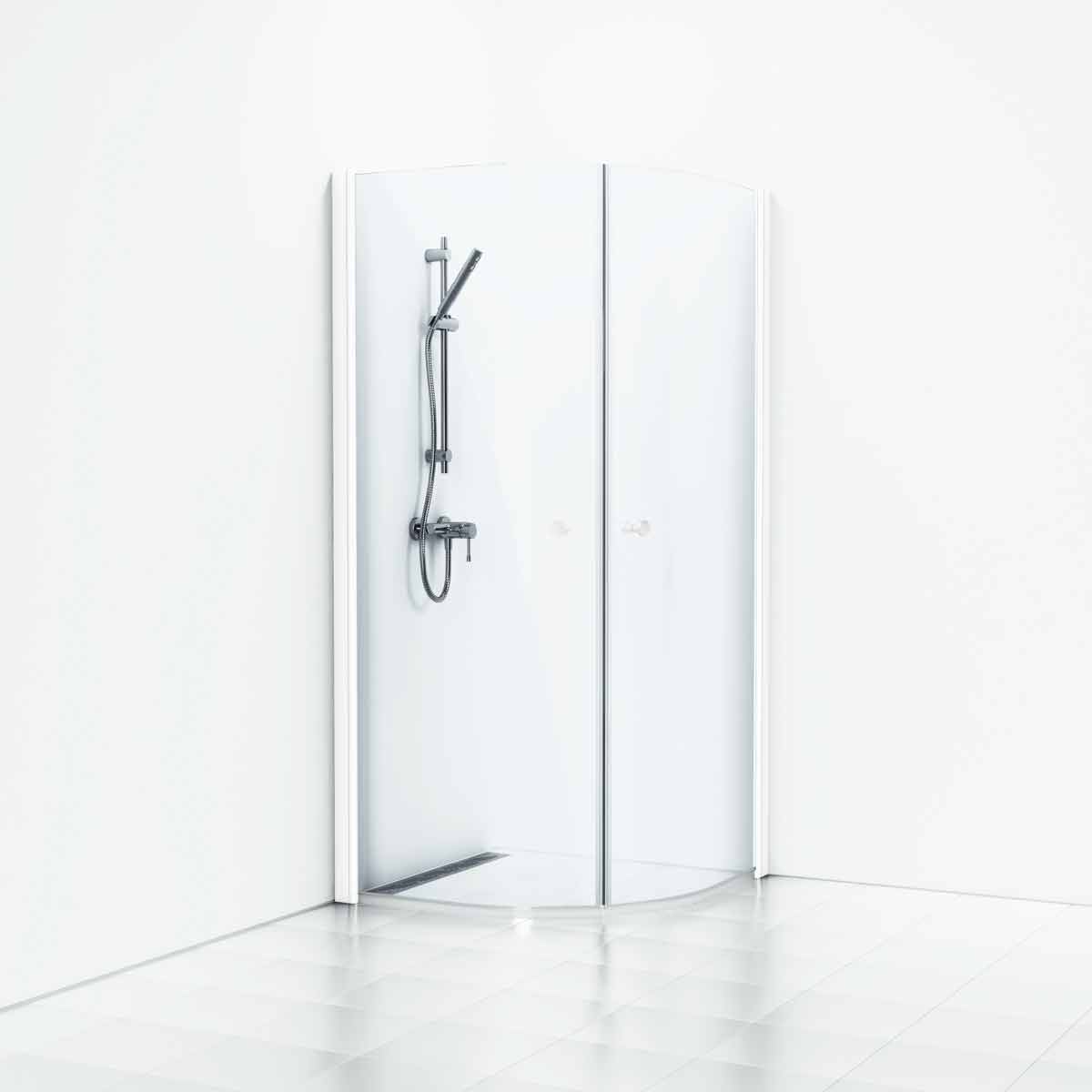 Dusjhjørne Svedbergs Skoga Halvrund