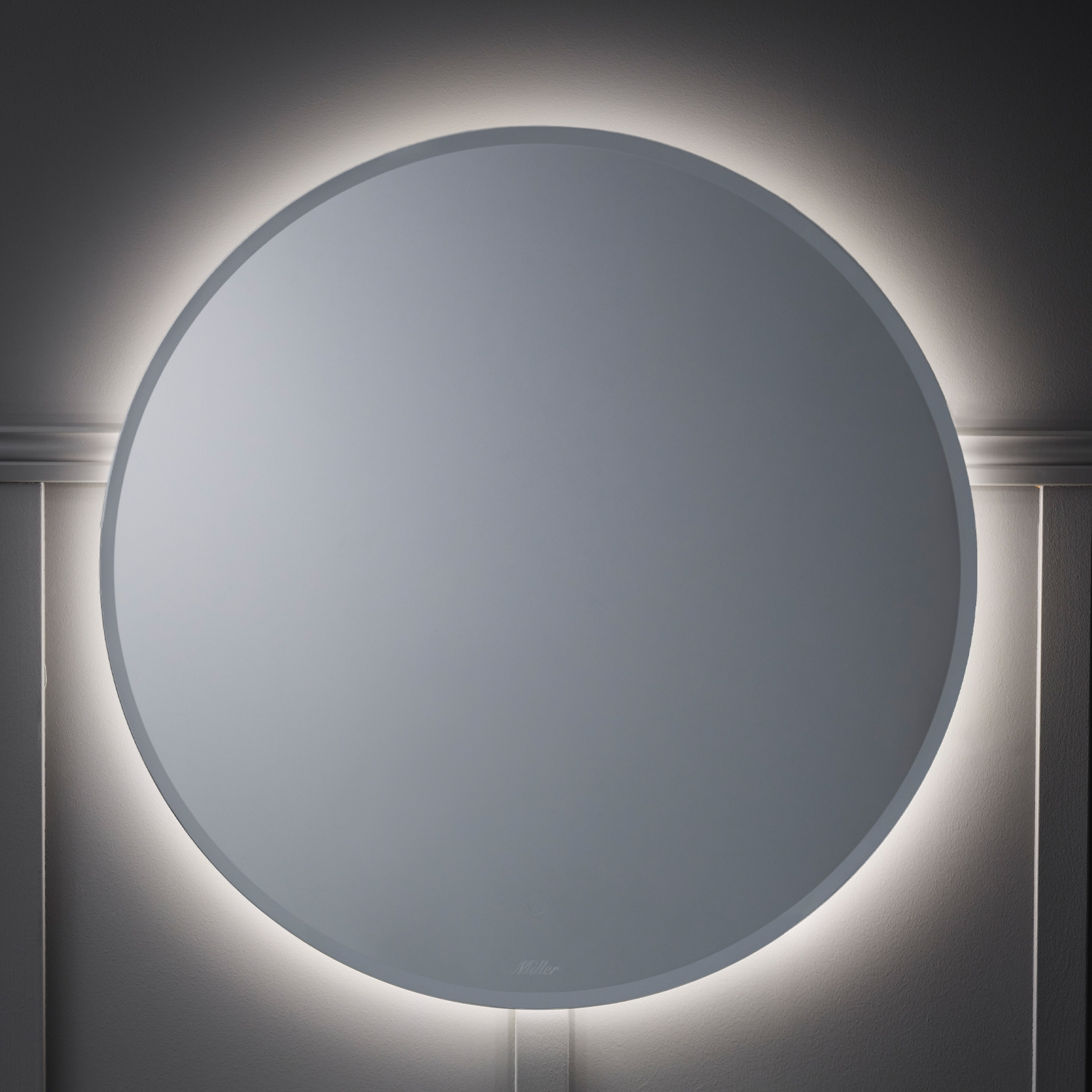 Badrumsspegel Miller Badrum Ambient Touch Classic Rund