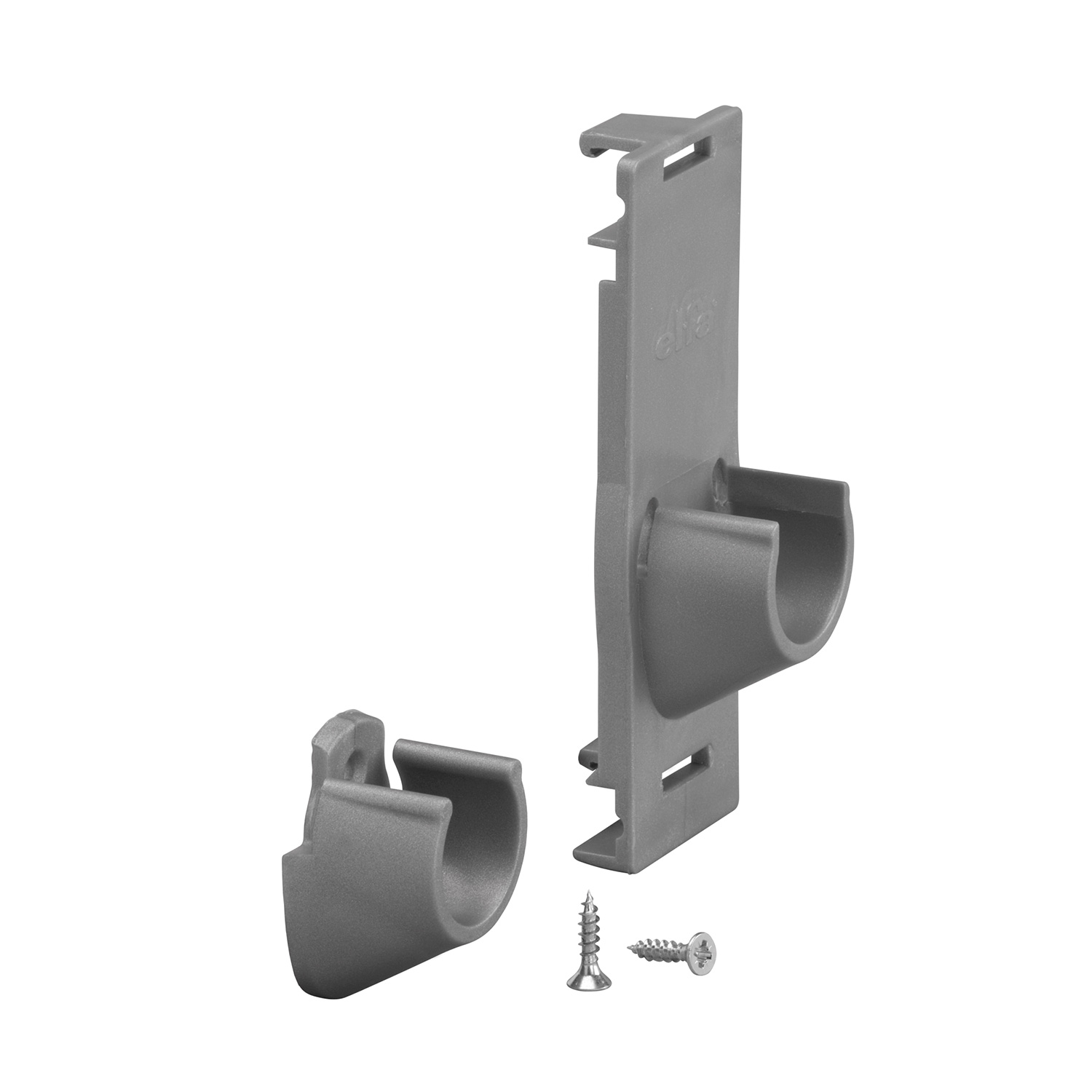 Holder Elfa for Garderobestang Stativ/Vegg 2-pk