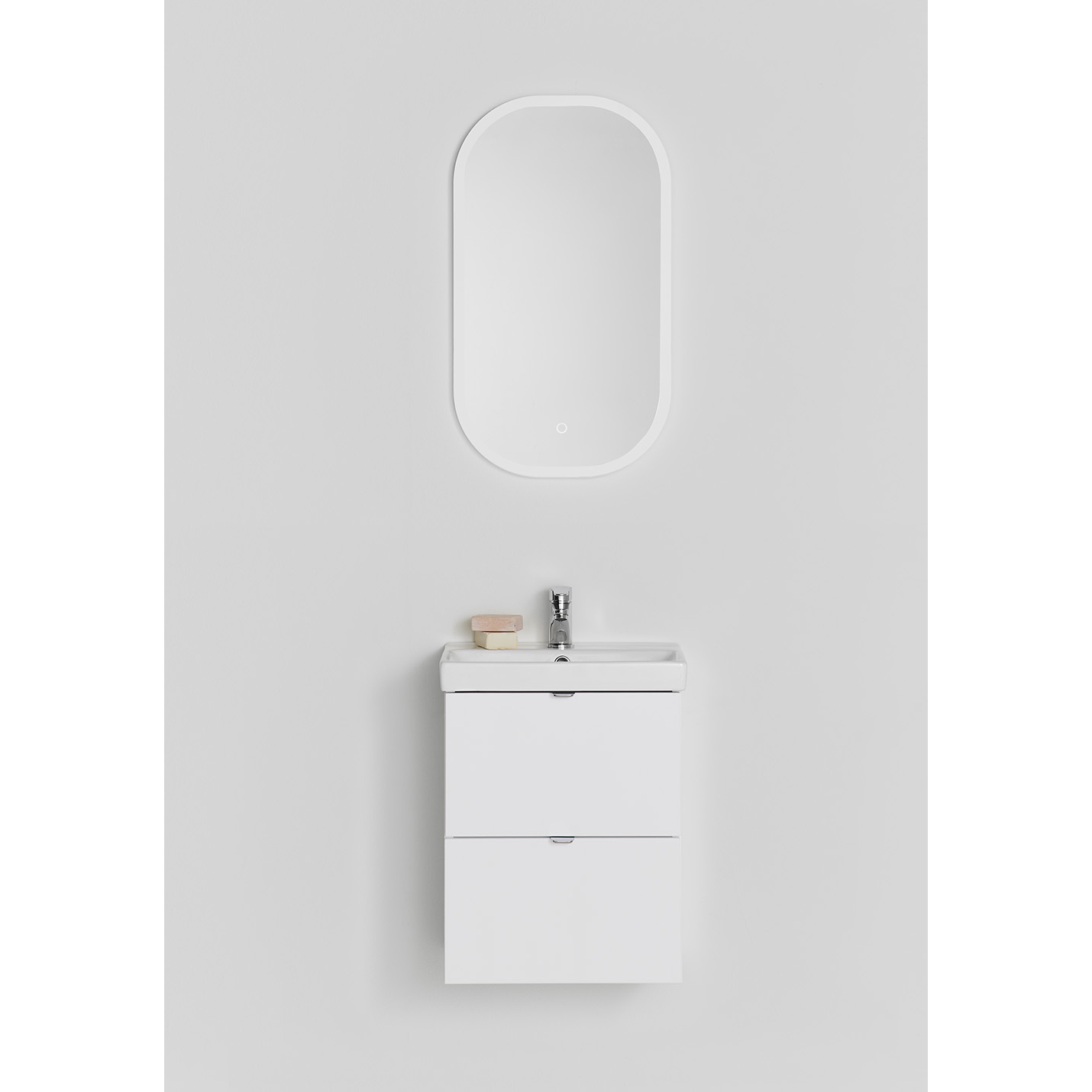 KOMMOD NEAT LÅDOR M TVÄTTSTÄLL VIT 420 420 mm, Hvit