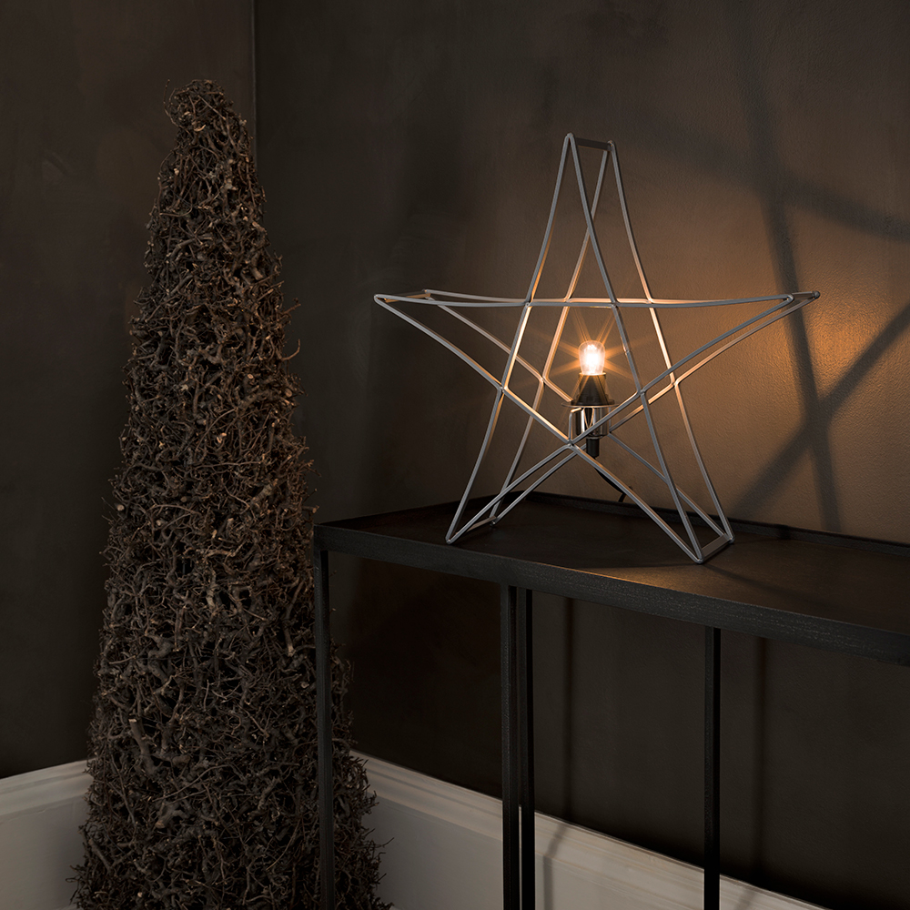 Adventsstjerne Gnosjö Konstsmide Stående 40 cm Metall