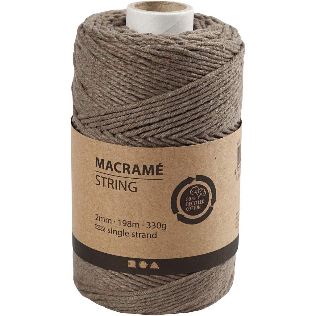 Makramégarn Creativ Company 198 m D2 mm 330 g/1 Rl