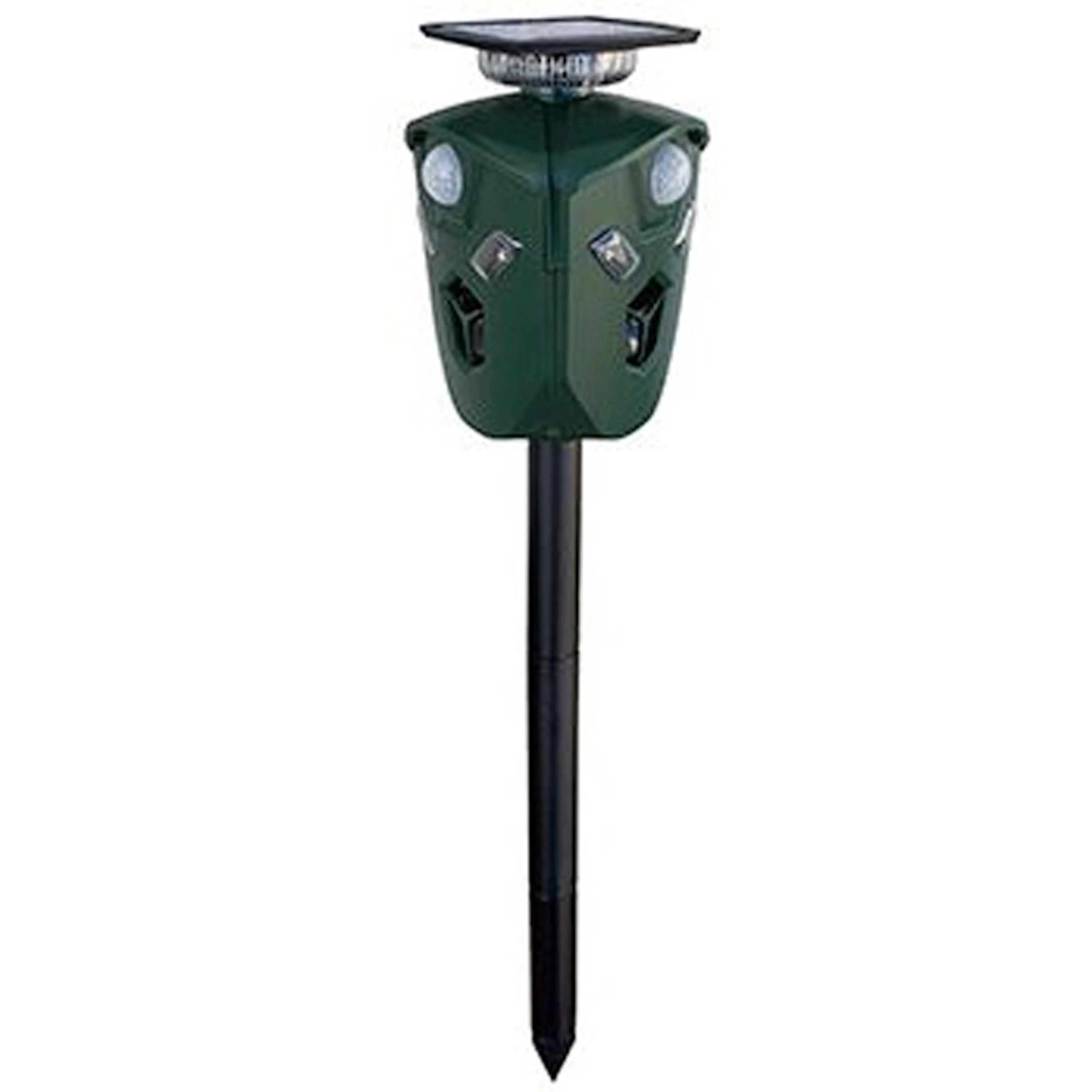 Ultralydsskremmer Ryom PIR360 Mus- og rotteskremmer med Alarm for Hage