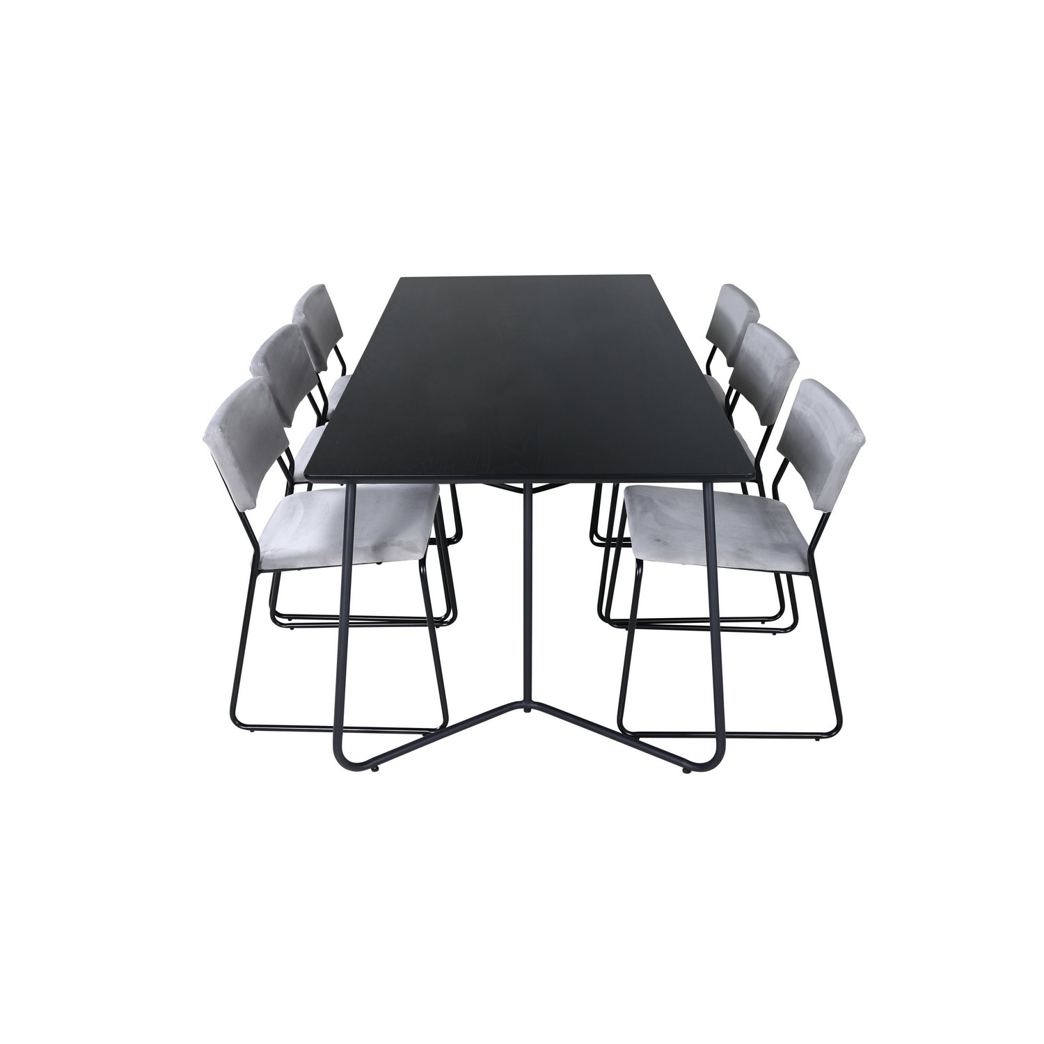 Spisegruppe Venture Home Annika Spisebord og Kungshamn Spisestol