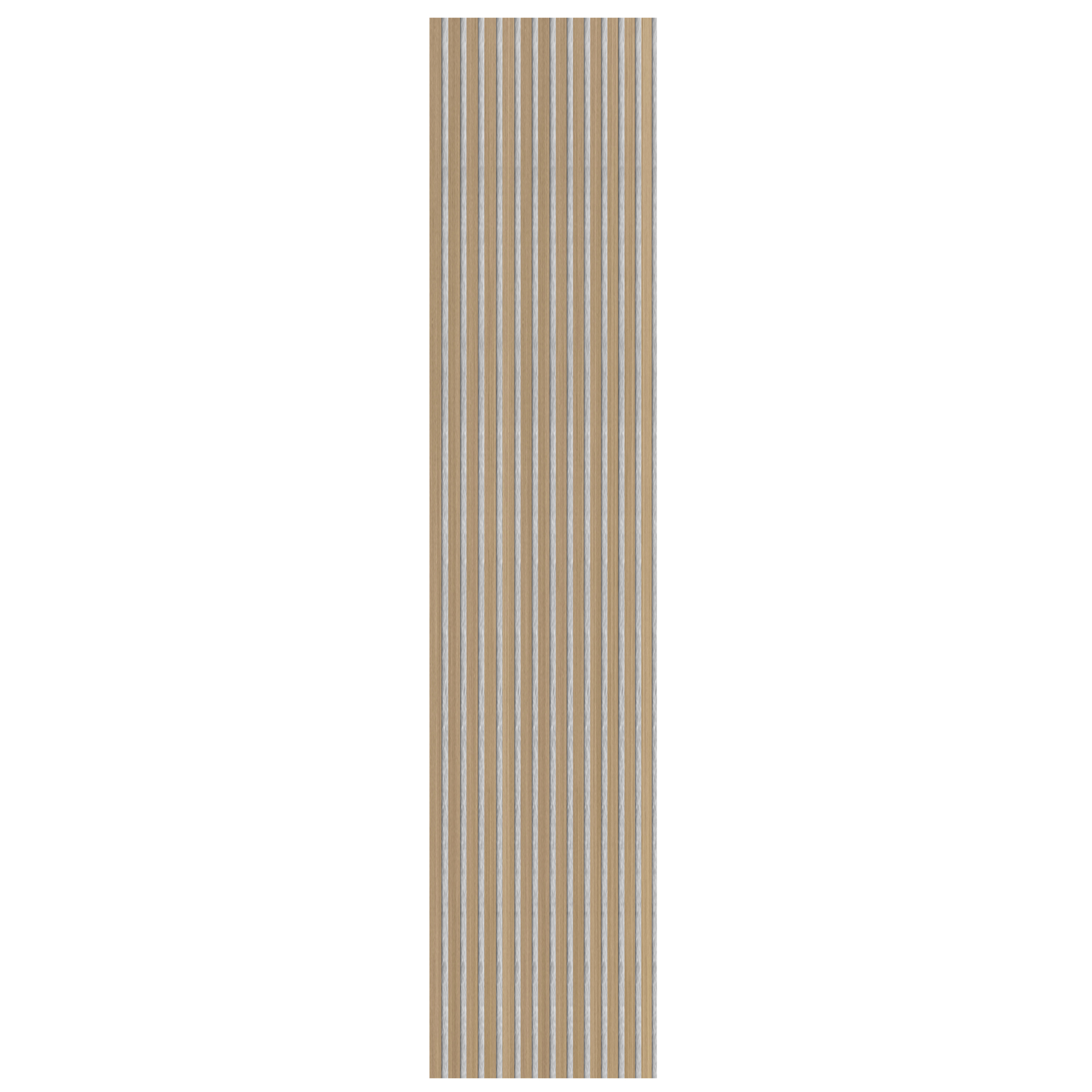 Akustikkpanel Arkiio AcuLife Light Oak grey polyester 18x520x2400