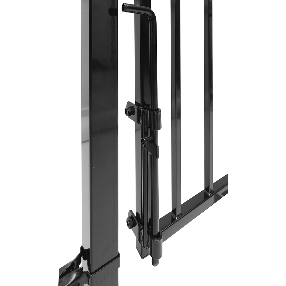 Port Skotte Garden Dubbel Klassisk 360X90 cm Sort