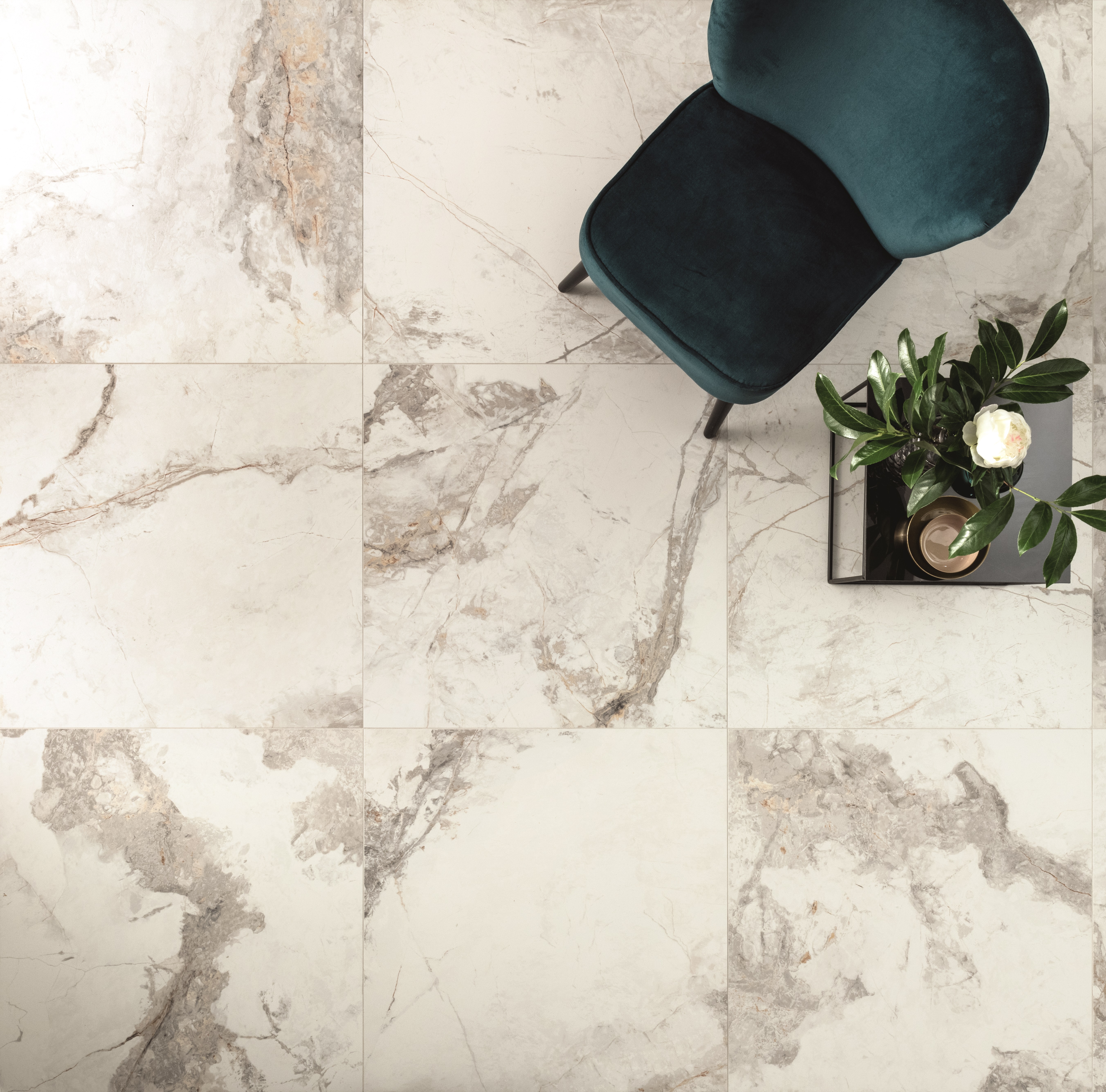 Klinker Astor Ceramiche Golden Age Hvit 60x60 cm