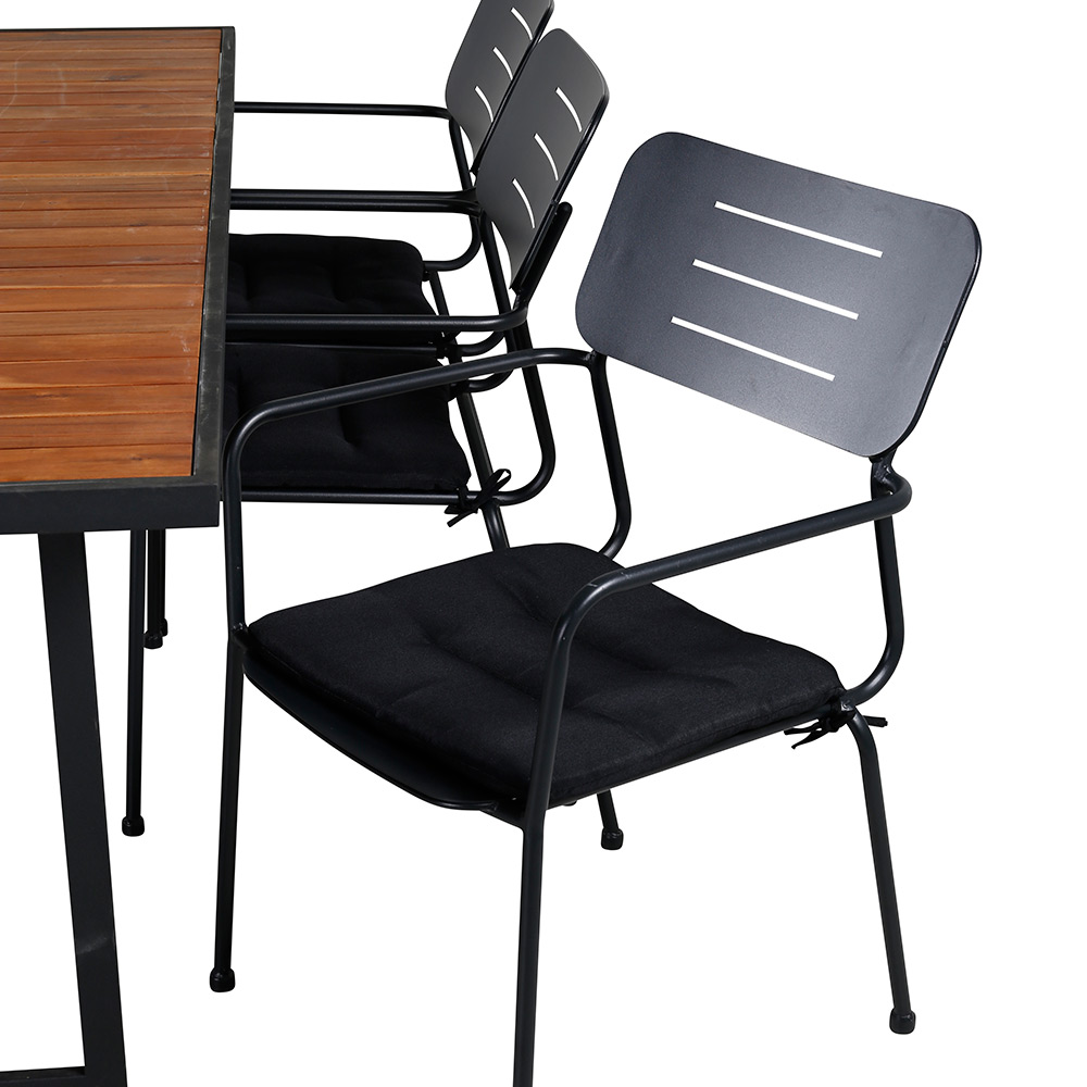 Spisegruppe Venture Home King med 6 Nime Spisestoler