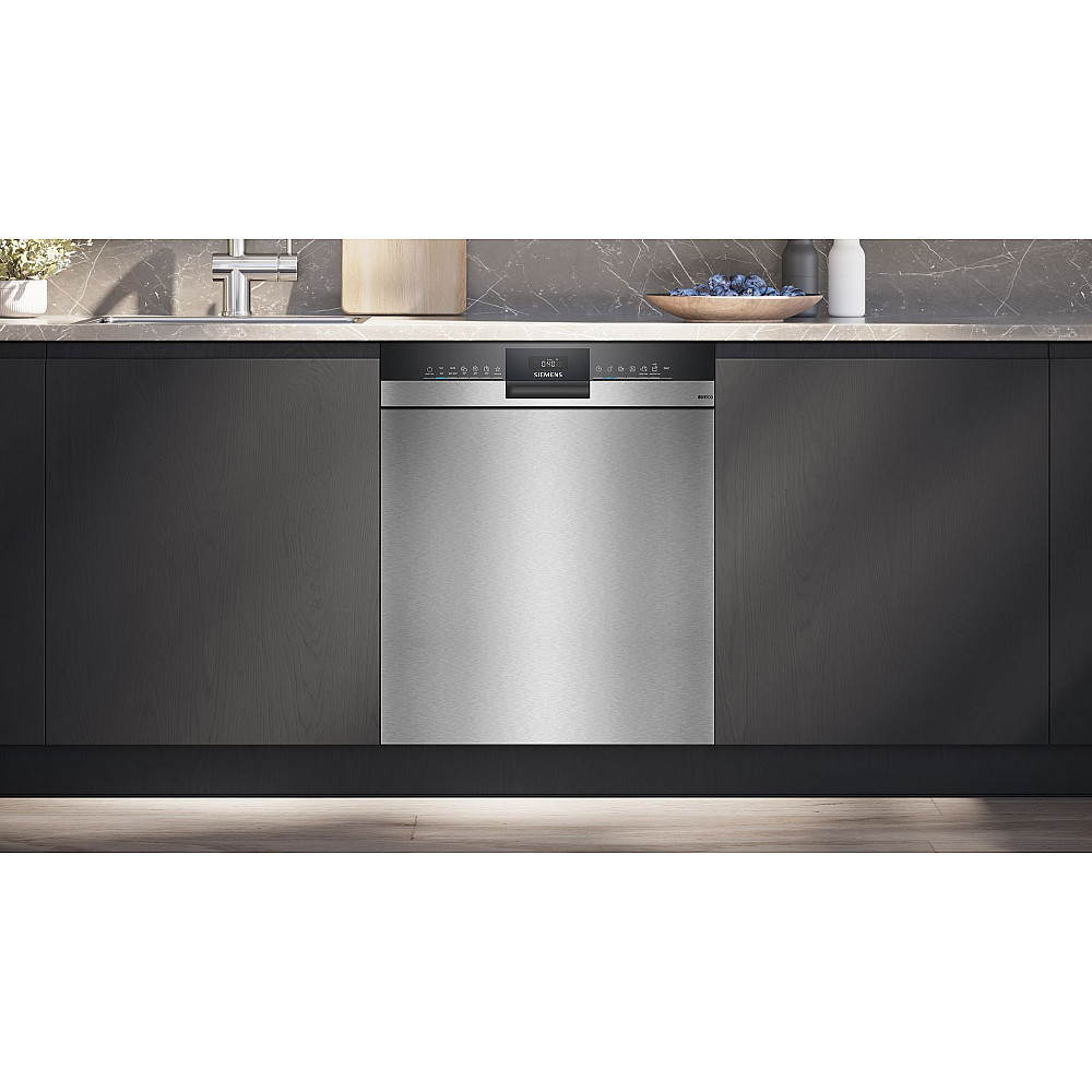 Integrert Oppvaskmaskin Siemens iQ500 SN45ZS08CE Rustfri med Smart Oppkobling