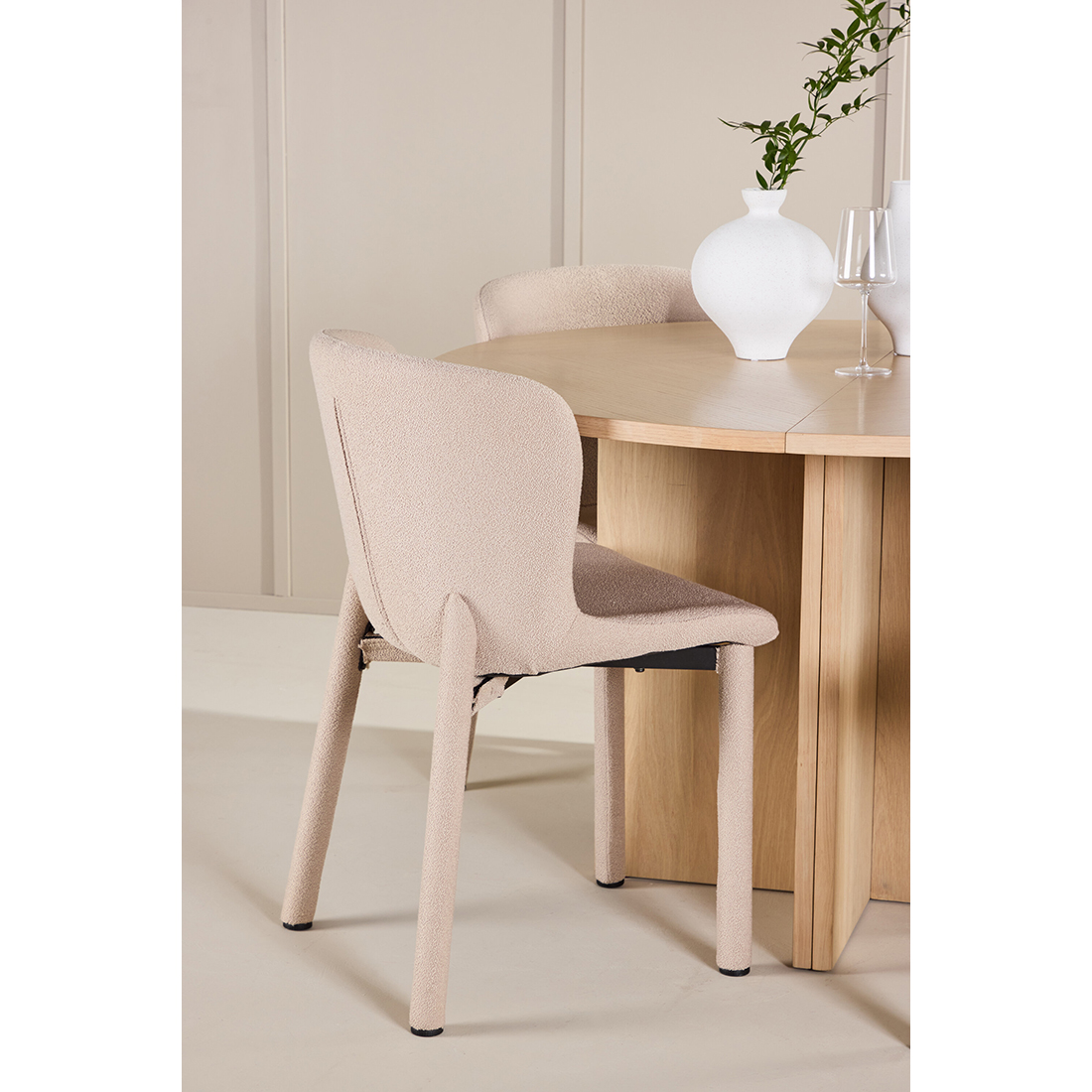 Spisegruppe Venture Home Strada Ø120 cm med 4st Astoria Spisestoler