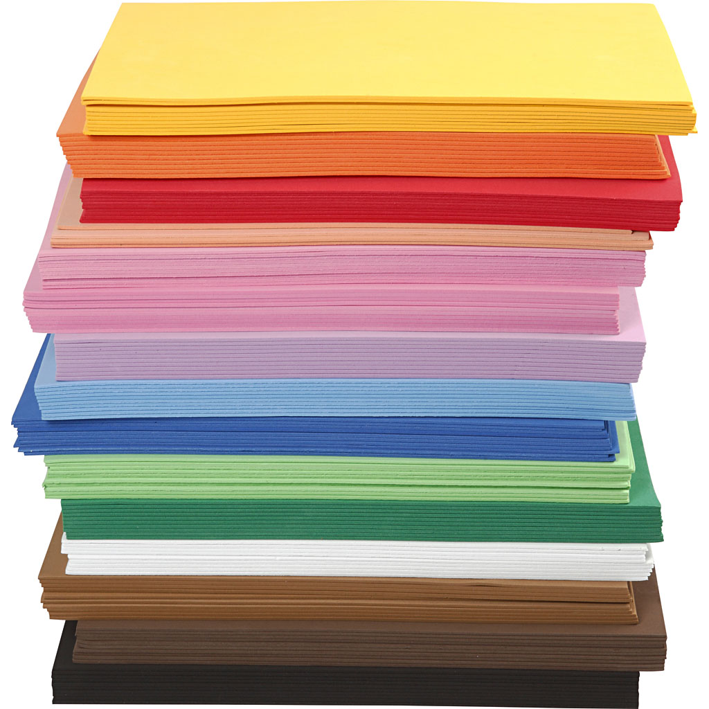 EVA-skum Creativ Company A4 210x297 15x10 Ark/1 Pk