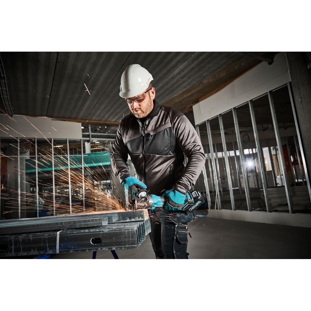 Vinkelsliper Makita GA013GZ 40V XGT Ø125 mm uten Batteri og Lader