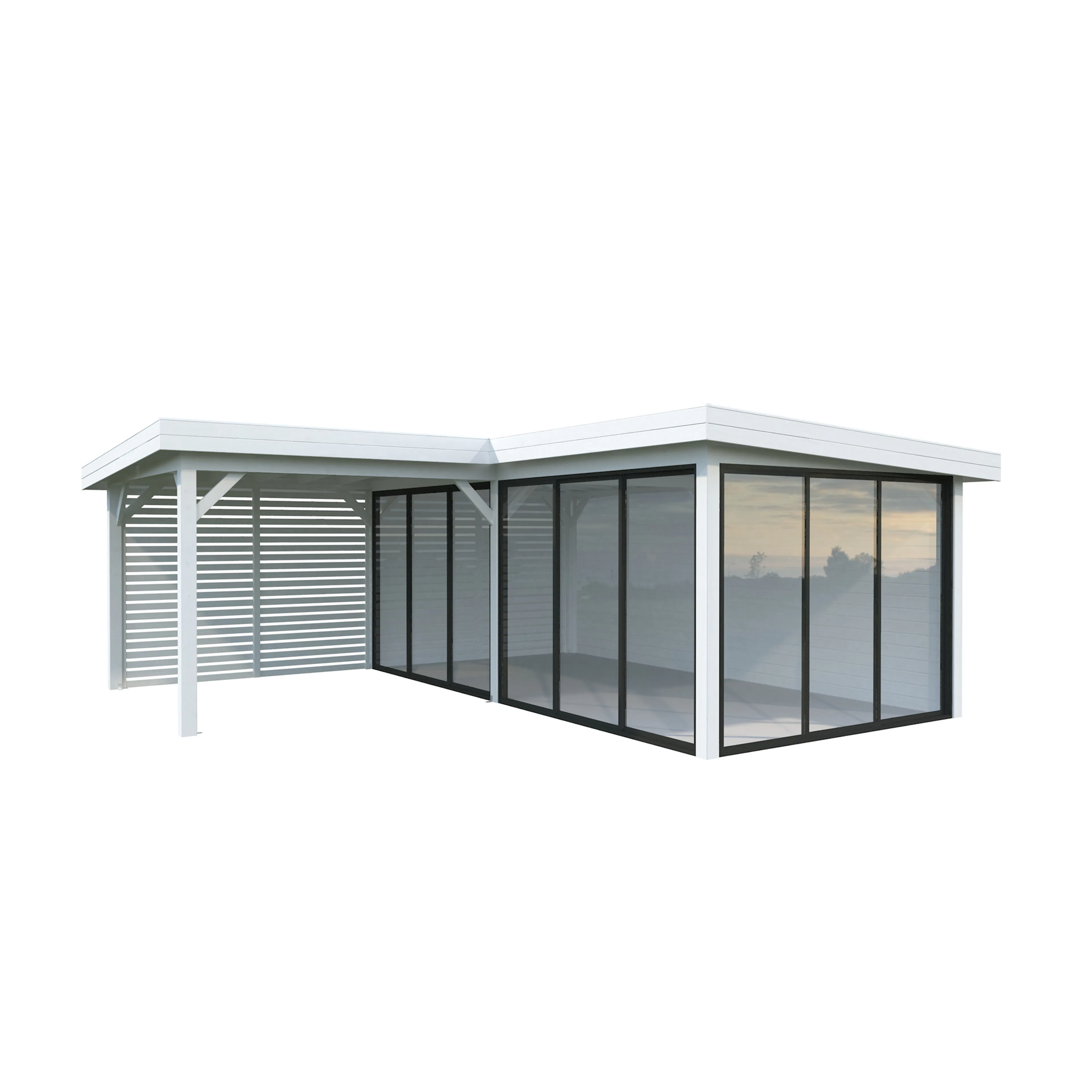 Hagestue Palmako Lenna 24,9 m2 Set 414 Slide