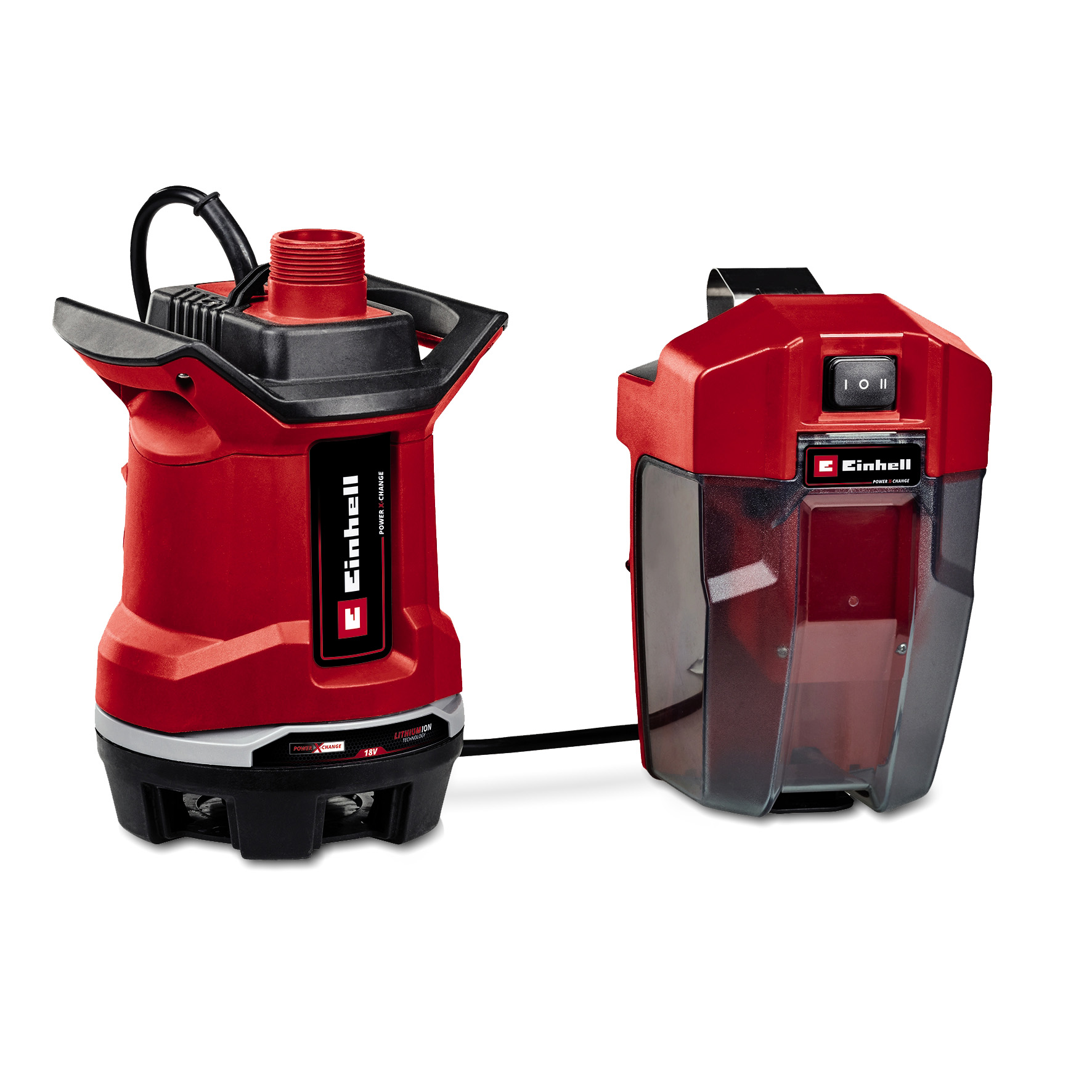 Vannpumpe Einhell GE-DP 18/25 Li Uten Batteri og Lader