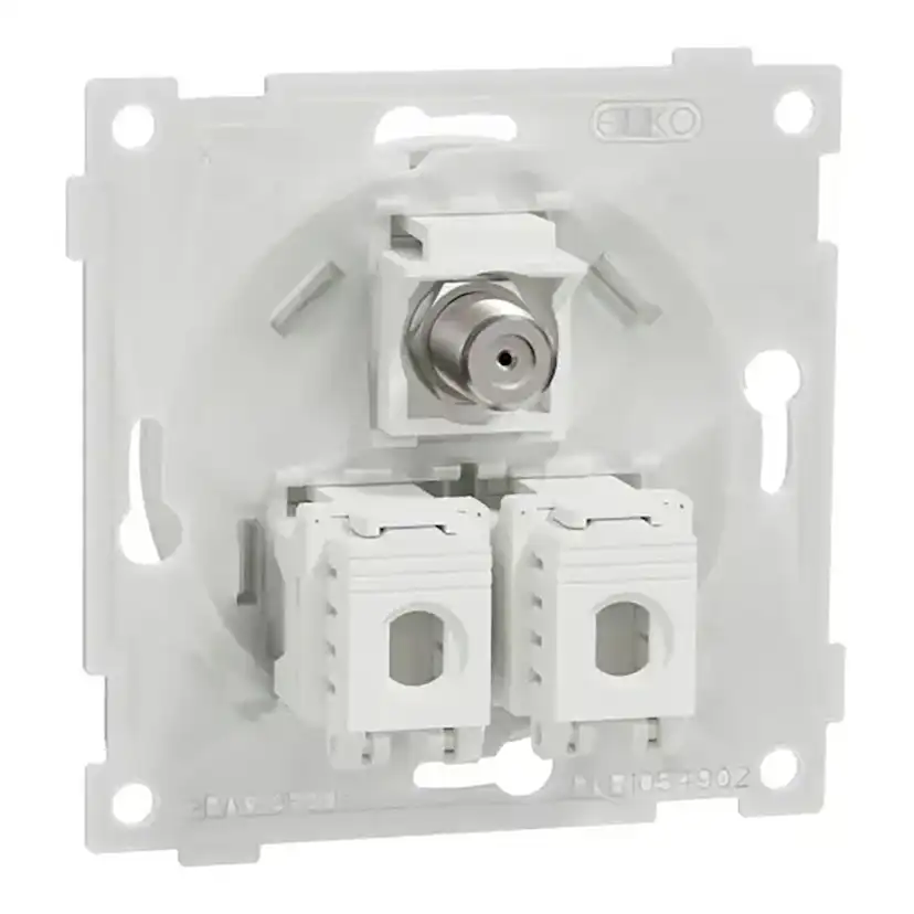 Vegguttak Elko One Modularuttak Innfelt RJ45 Cat.6 UTP