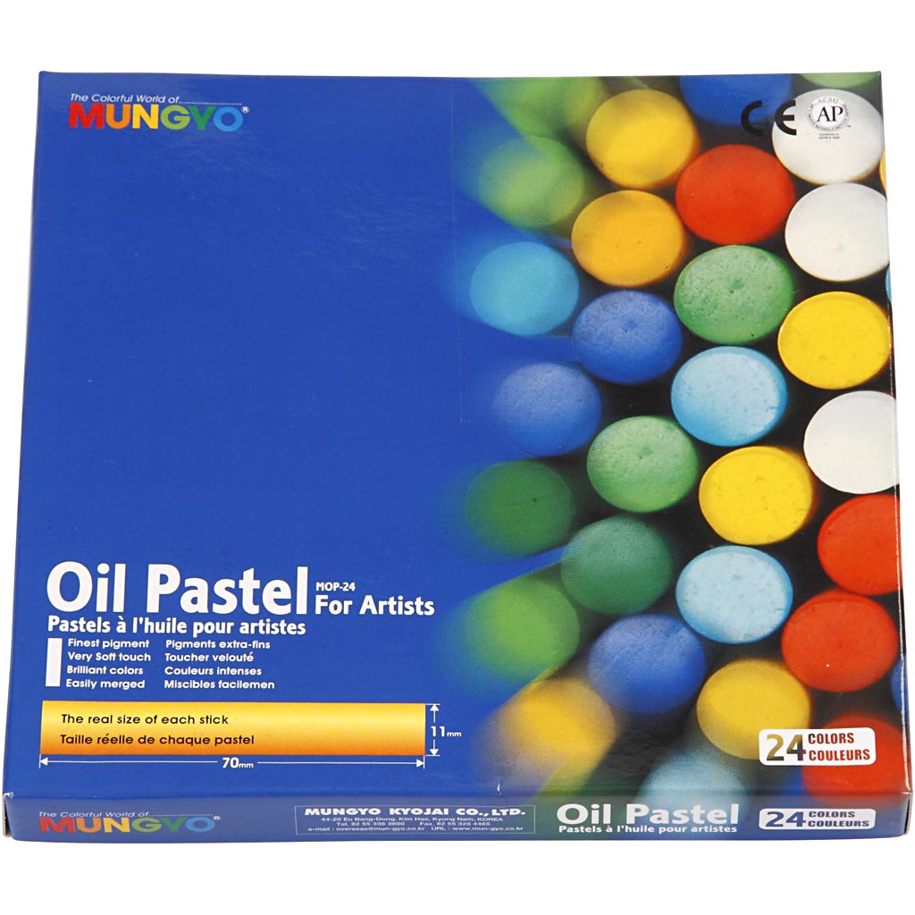Oljepastell Creativ Company Mungyo Ass Farger 7 cm Tykkelse 11 mm 1 Pk